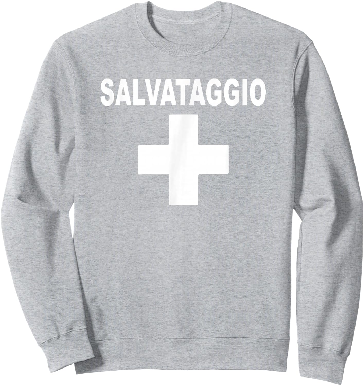 Salvataggio Maitre First Aid Uniform Sweatshirt - Sweatshirt | Ash