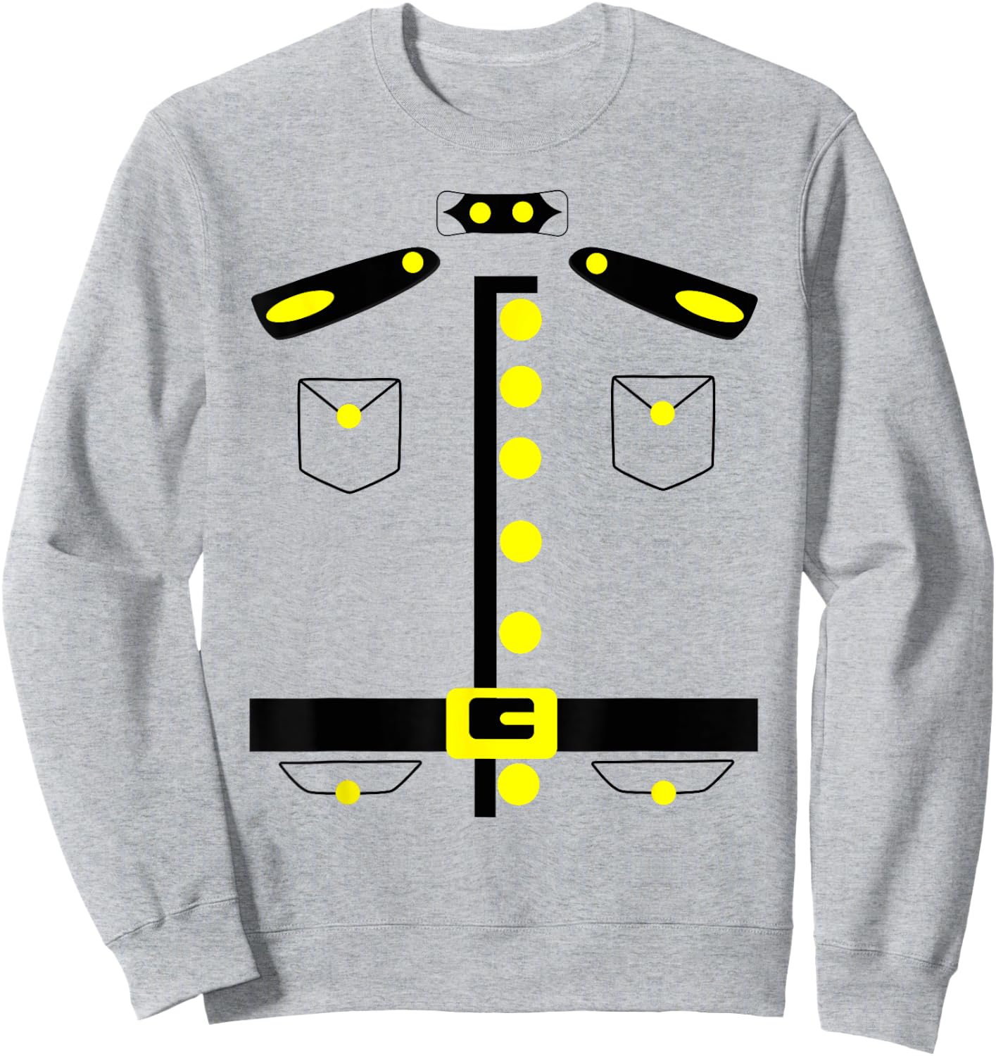 Royal Canadian Mountie Costume Canada Mounted Police Sweatshirt - Sweatshirt | Ash
