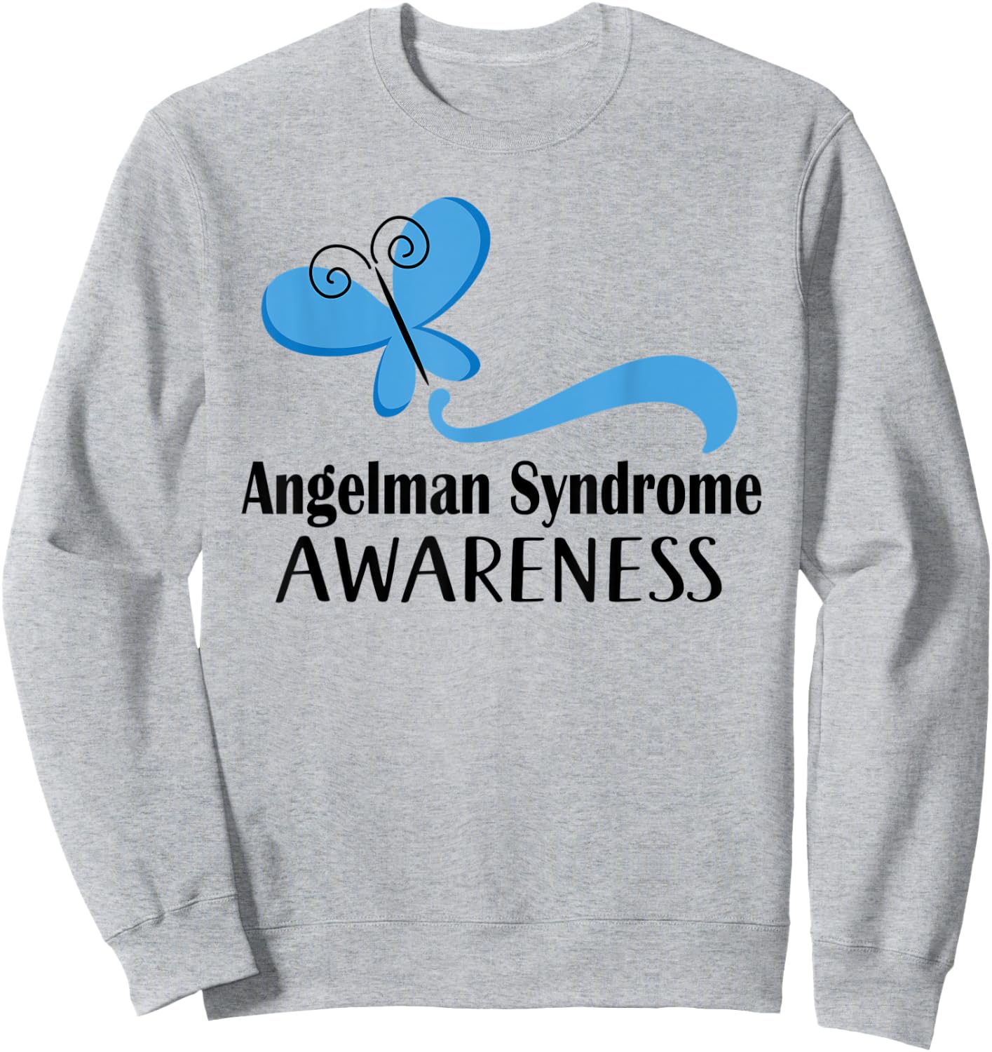 Angelman Syndrome Awareness Month Walk Sweatshirt - Sweatshirt | Ash