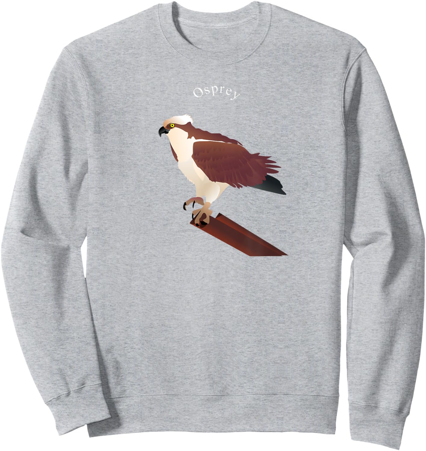 Osprey Hawk Bird Lover Sweatshirt - Sweatshirt | Ash