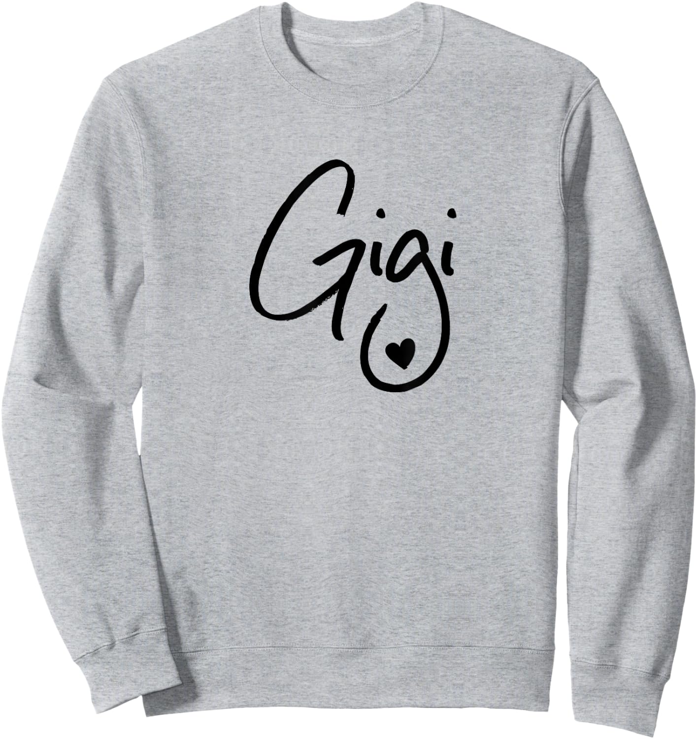 Cute Gigi design - Mother's Day Gift for Grandma Sweatshirt - Sweatshirt | Ash