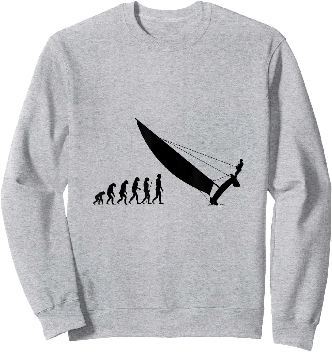 Catamaran evolution Sweatshirt - Sweatshirt | Ash
