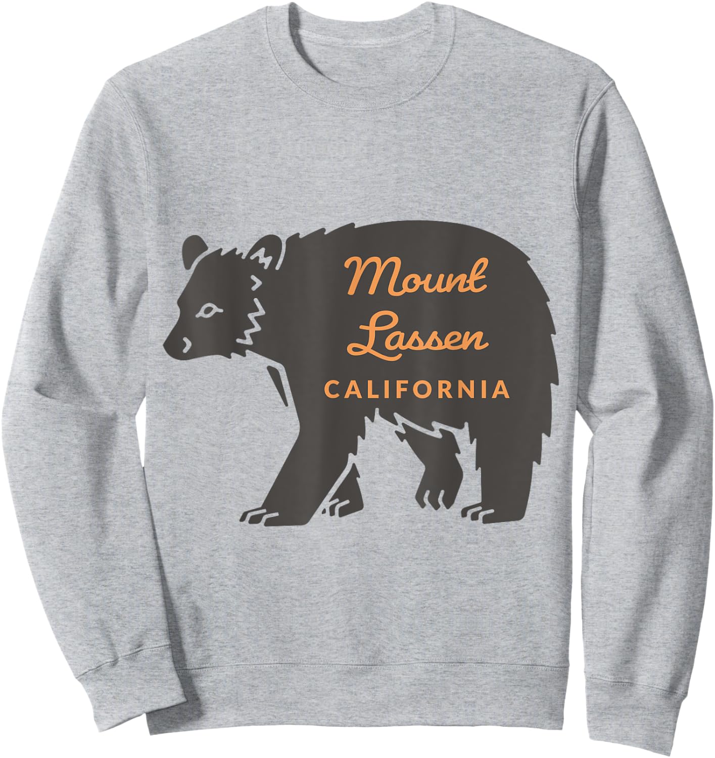 Mount Lassen Souvenir Sweatshirt - Sweatshirt | Ash