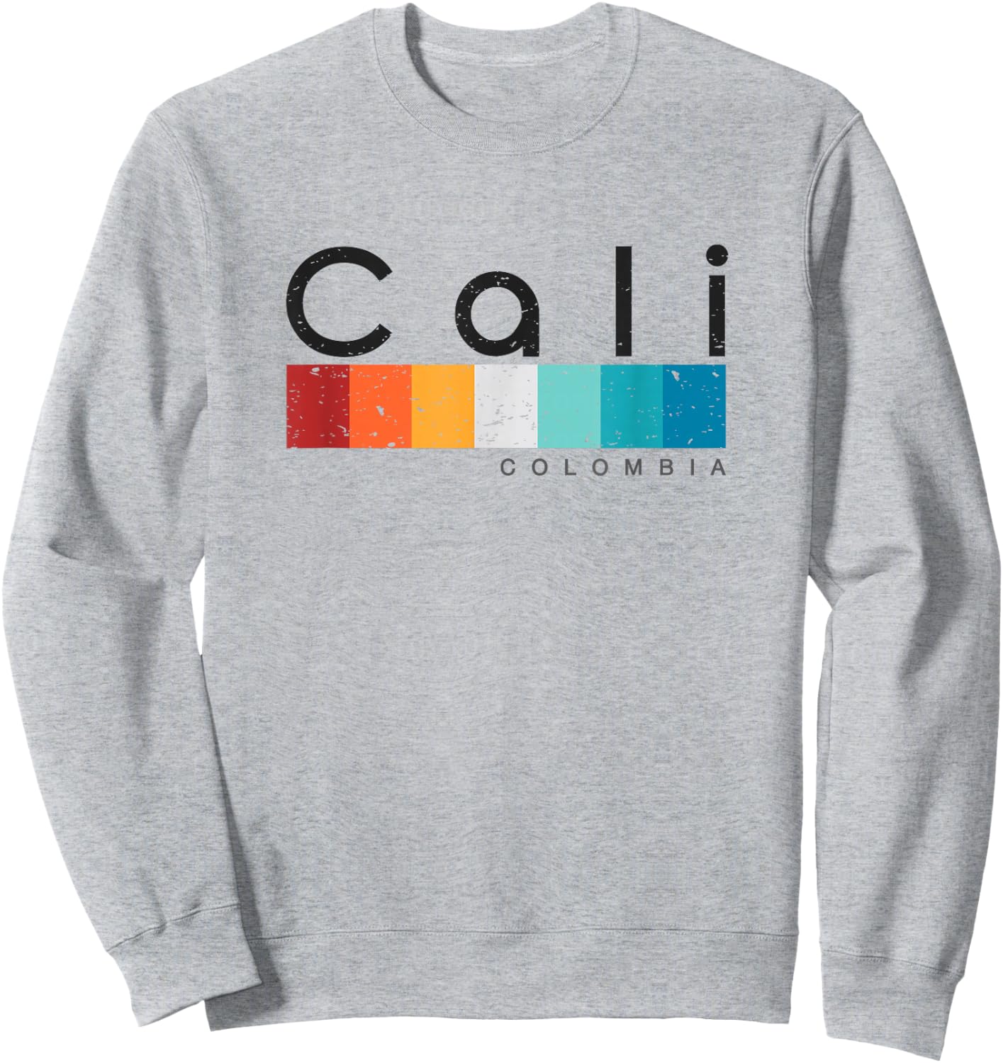 Cali Colombia Retro style Vintage Design Sweatshirt - Sweatshirt | Ash