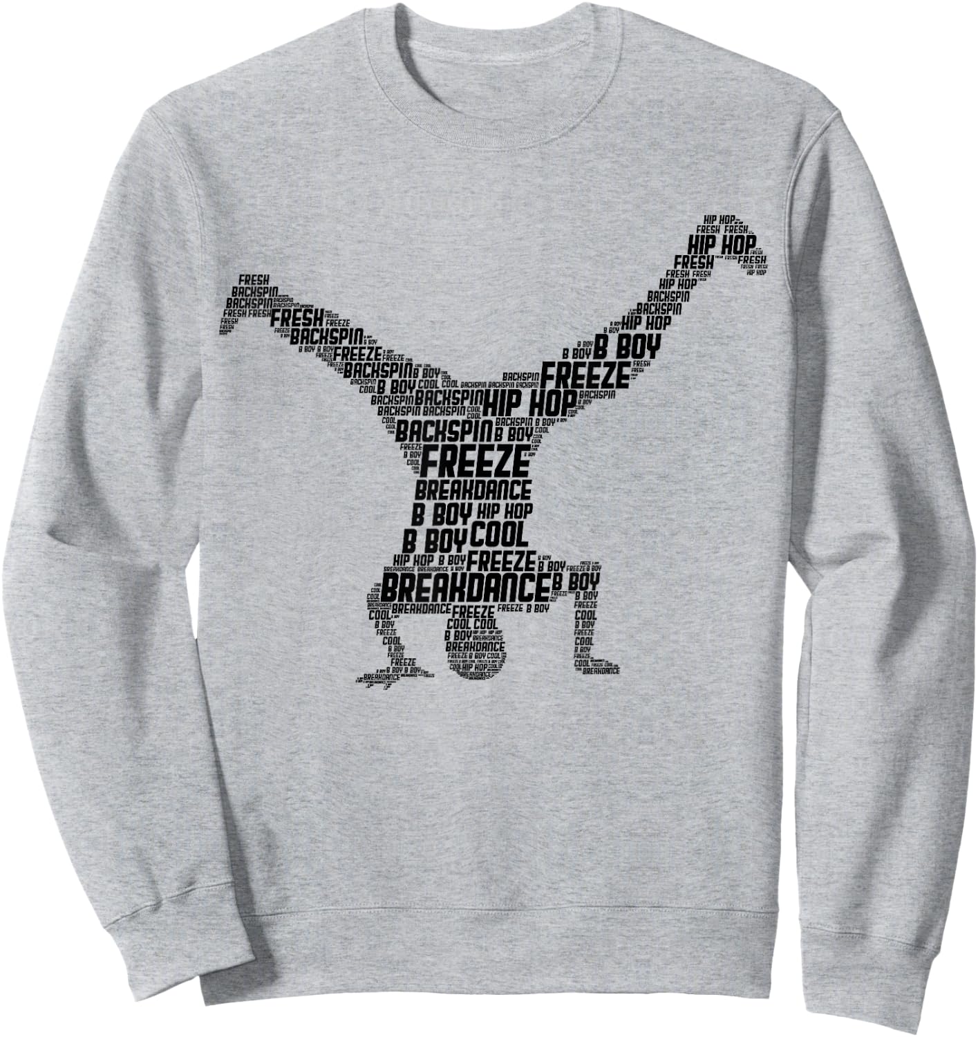 Breakdance Breakdancer Breakdancing Kids Boys & Men Sweatshirt - Sweatshirt | Ash