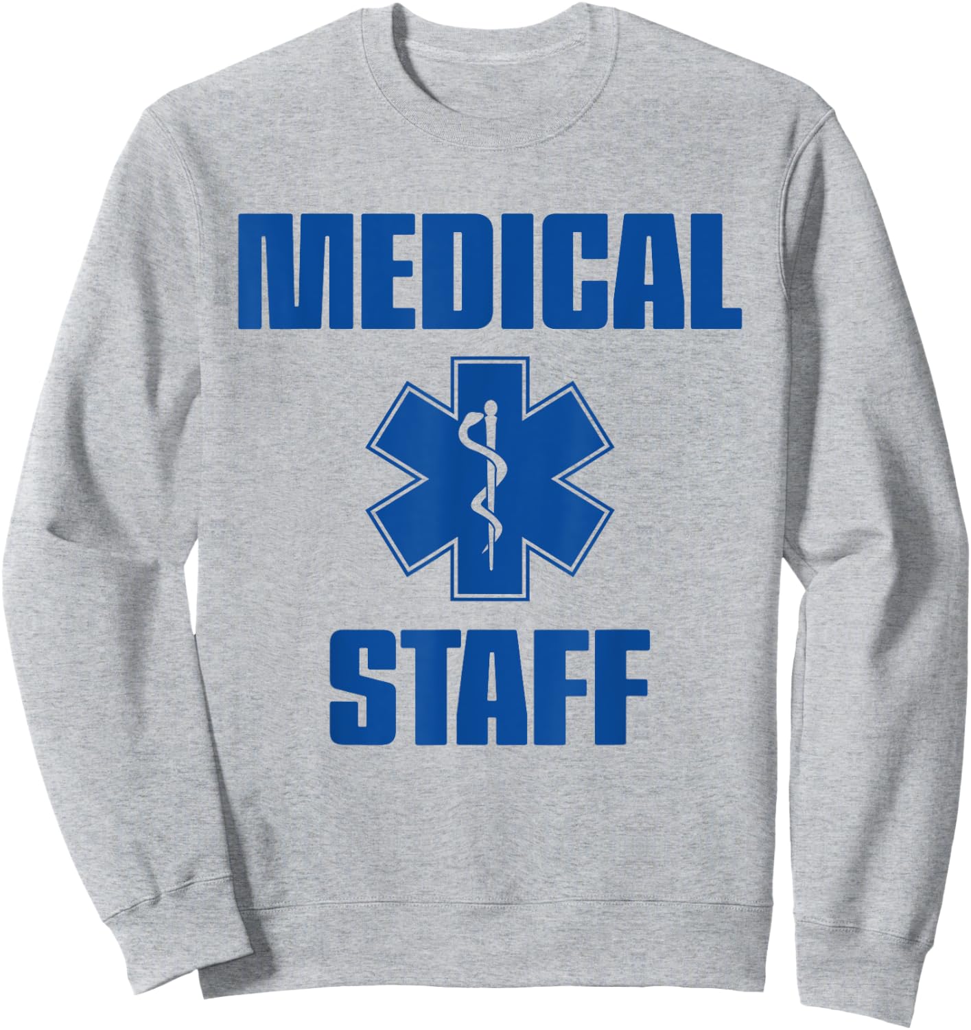 Medical Staff Design Sweatshirt - Sweatshirt | Ash