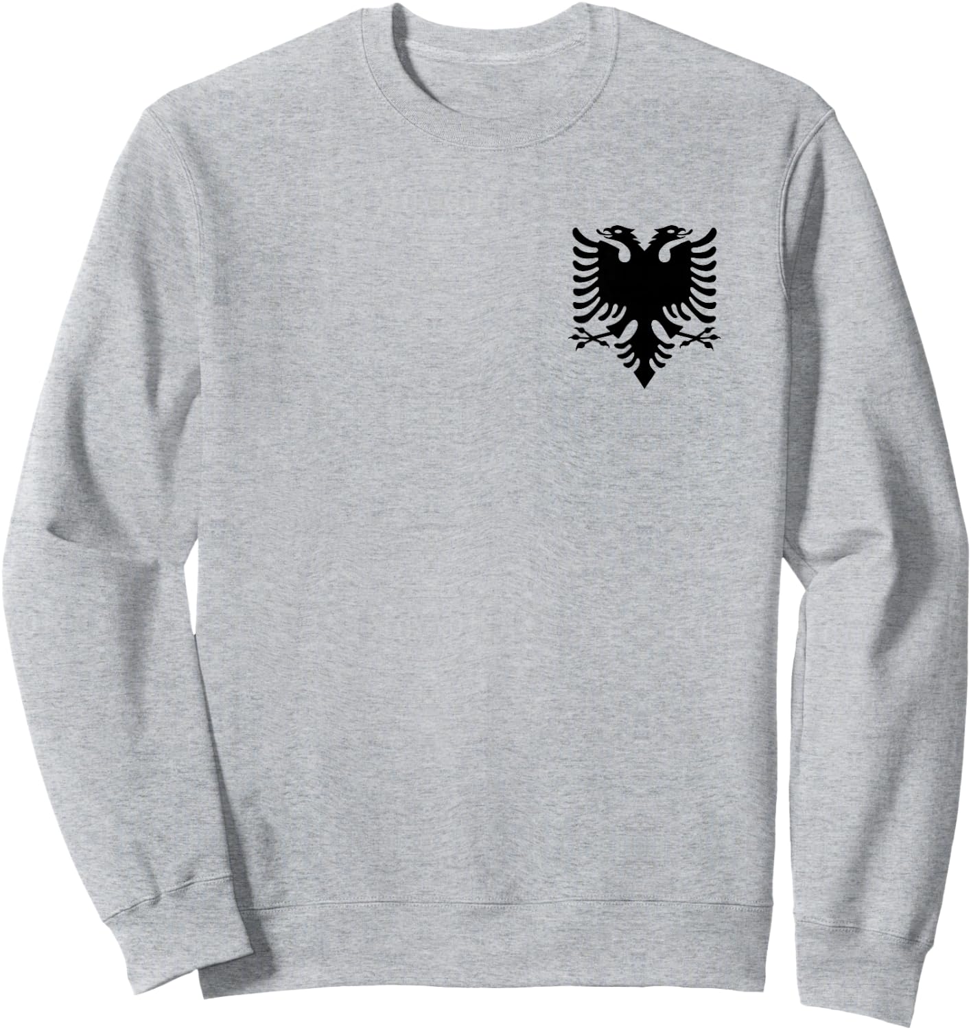 Albanian Flag Shqip Shqiponja Albanian Eagle Albania Sweatshirt - Sweatshirt | Ash