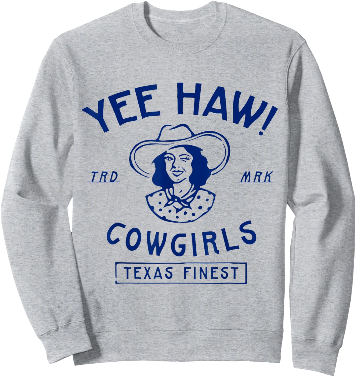 Yee Haw Howdy Rodeo Southern Cowgirls Yeehaw Women Girls Sweatshirt - Sweatshirt | Ash