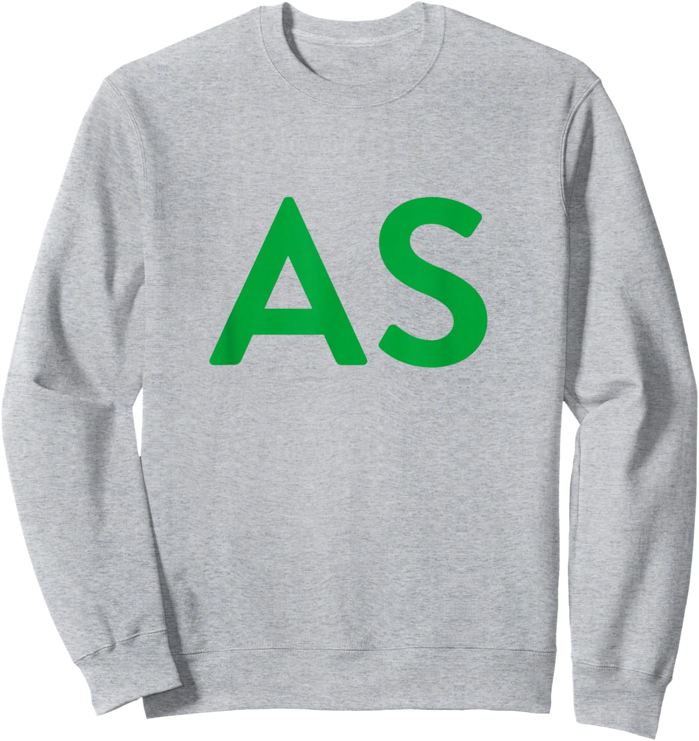 AS - Brasil Three Part Brazil Design - Brazilian Flag Part 2 Sweatshirt - Sweatshirt | Ash