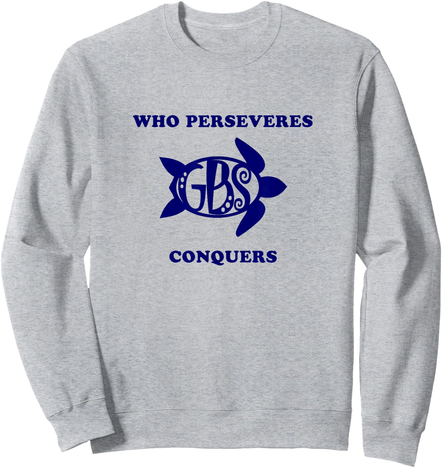 GBS Turtle Guillian-Barre Syndrome Survivor awareness Sweatshirt - Sweatshirt | Ash