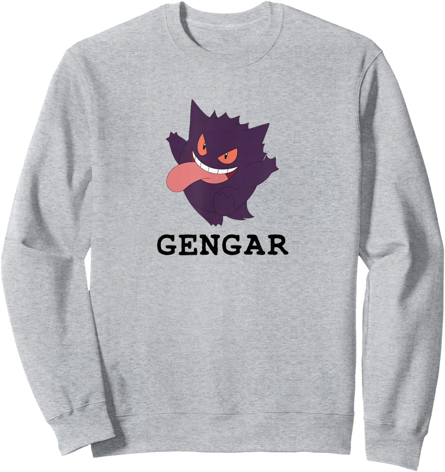 Pokémon - Gengar Silly Ghost Poison Type Generation 1 Sweatshirt - Sweatshirt | Ash