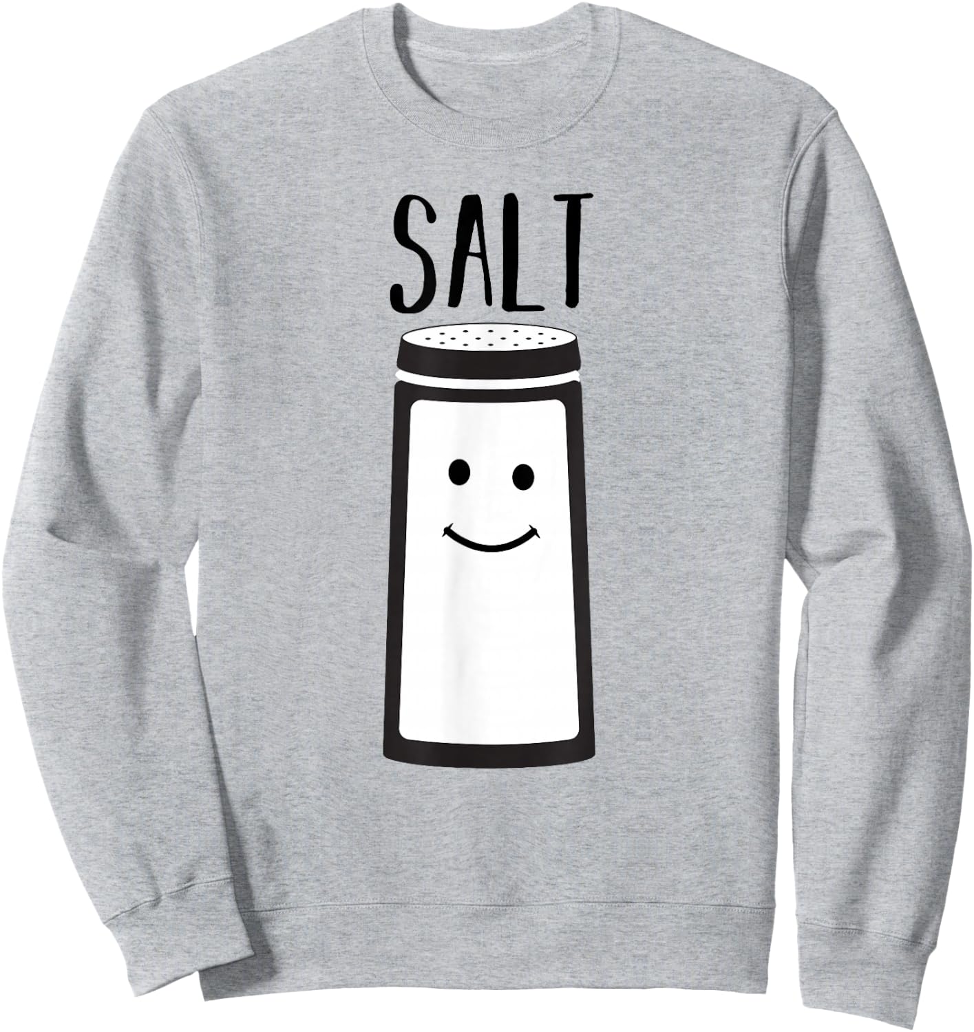 Salt Matching Best Friend BFF Couple Set Sweatshirt - Sweatshirt | Ash