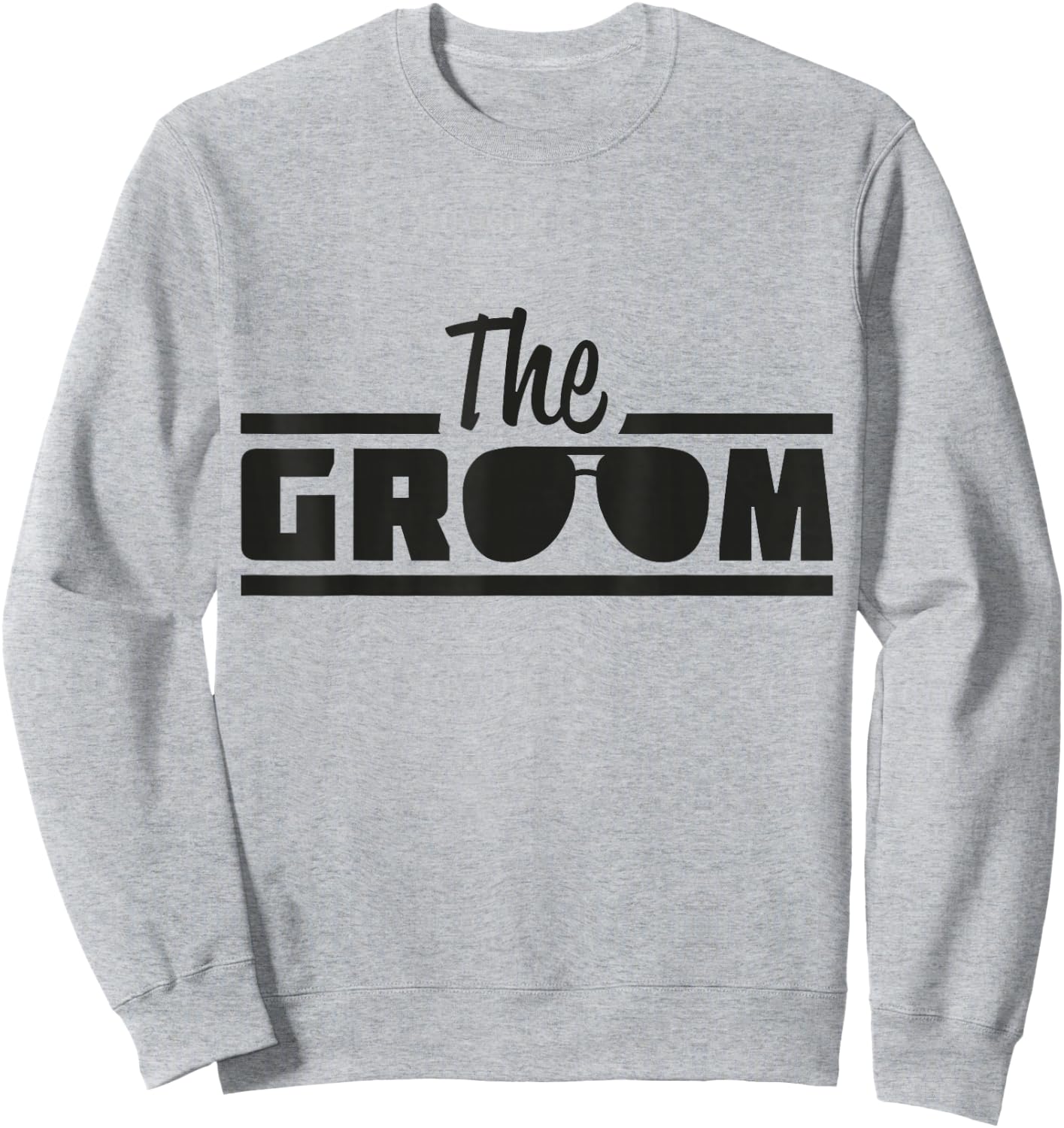 The Groom Vintage Men Groom To Be Wedding Day Sweatshirt - Sweatshirt | Ash