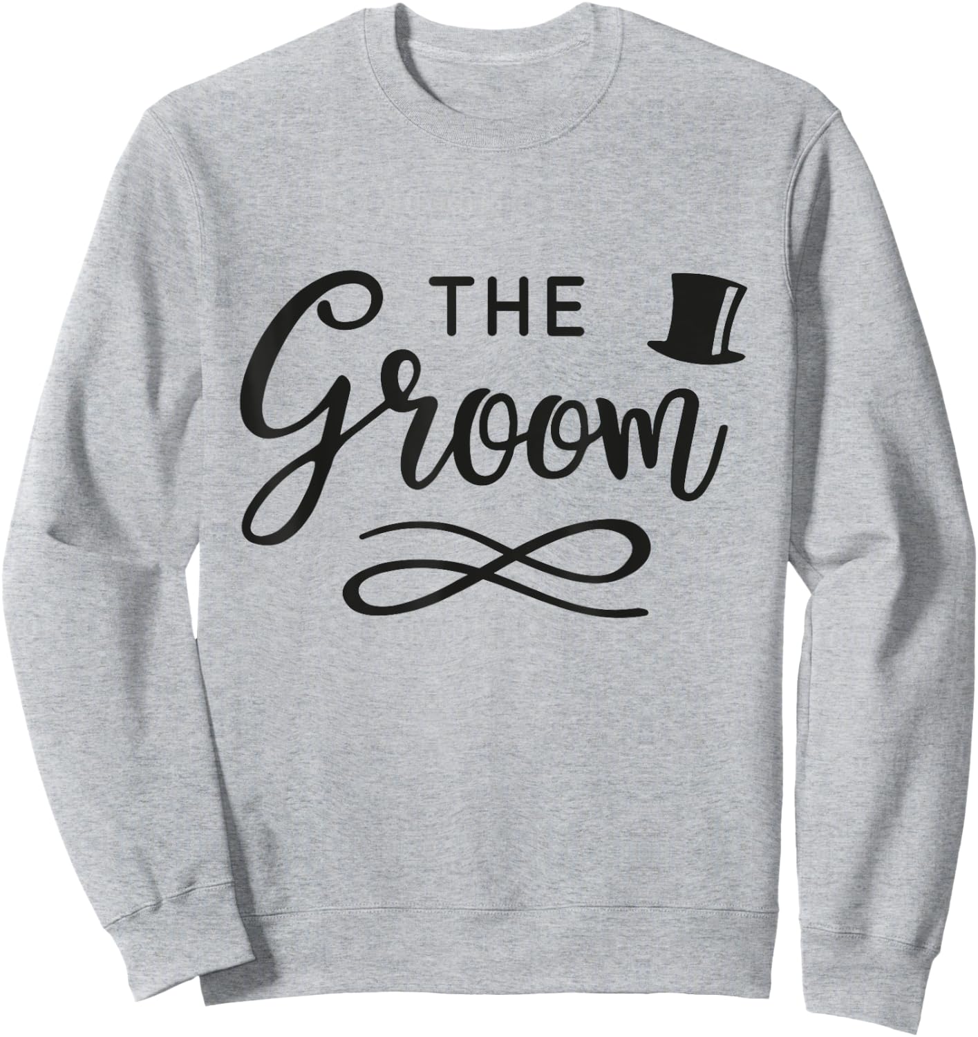 The Groom Groom To Be Vintage Men Wedding Day Sweatshirt - Sweatshirt | Ash