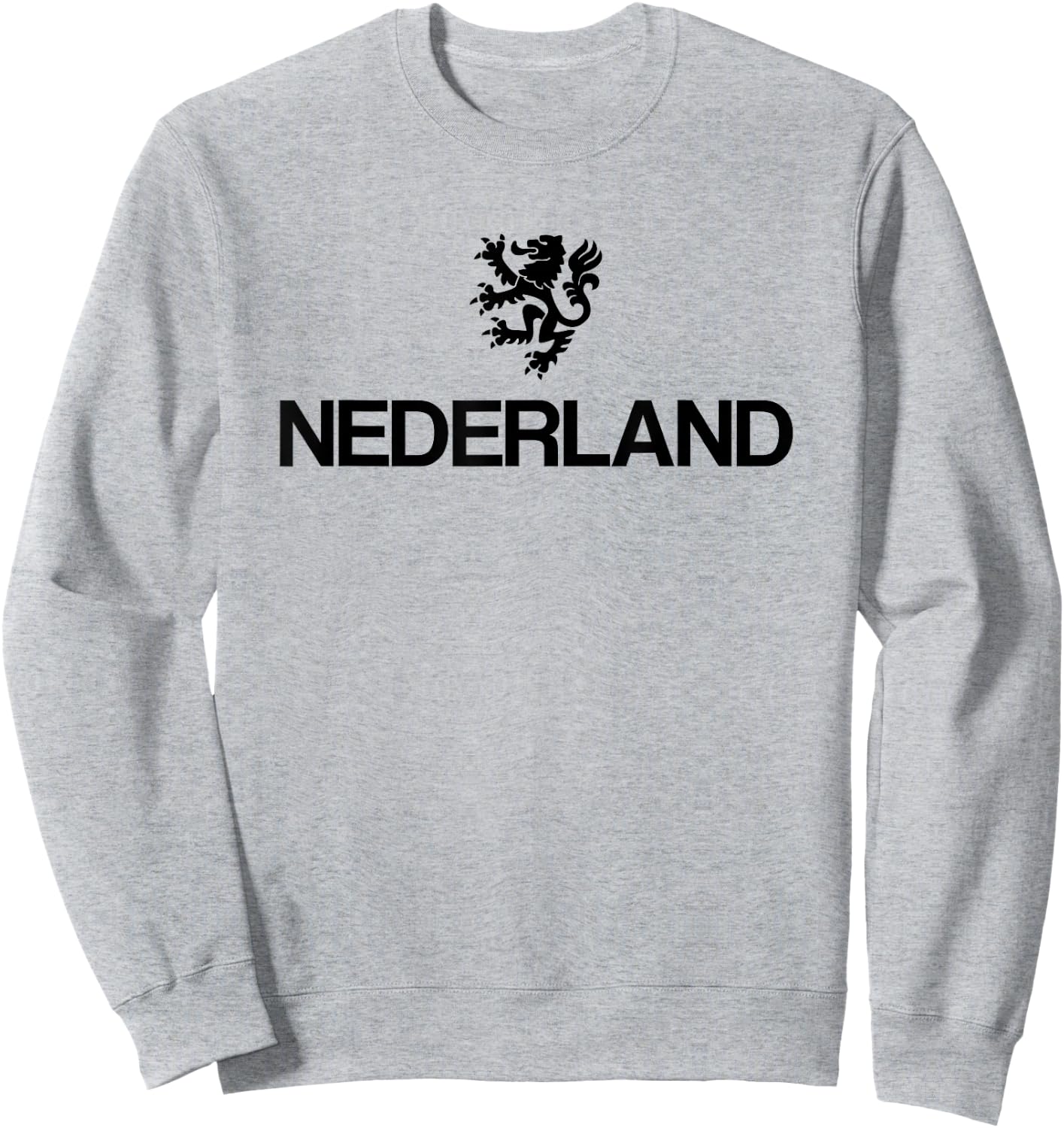 Holland Emblem Lion Nederland Netherlands Sweatshirt - Sweatshirt | Ash