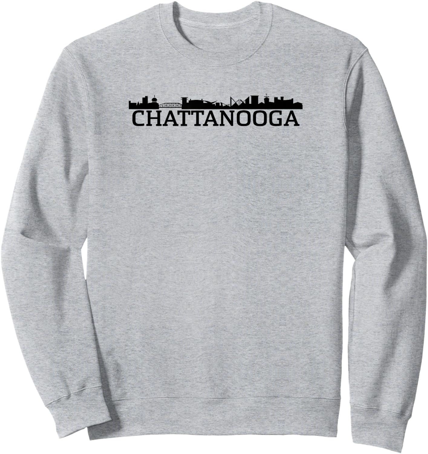 Chattanooga Skyline Sweatshirt - Sweatshirt | Ash