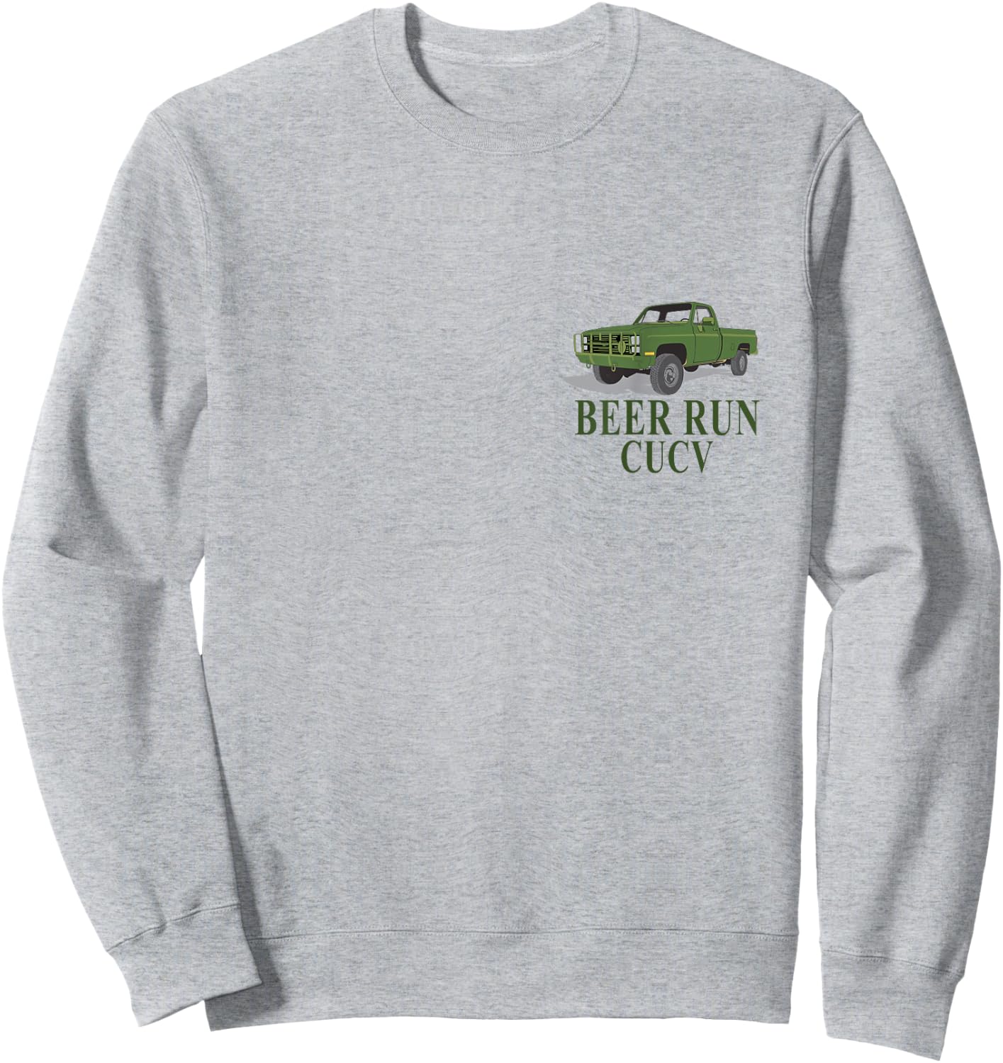 Beer Run Cucv Sweatshirt - Sweatshirt | Ash