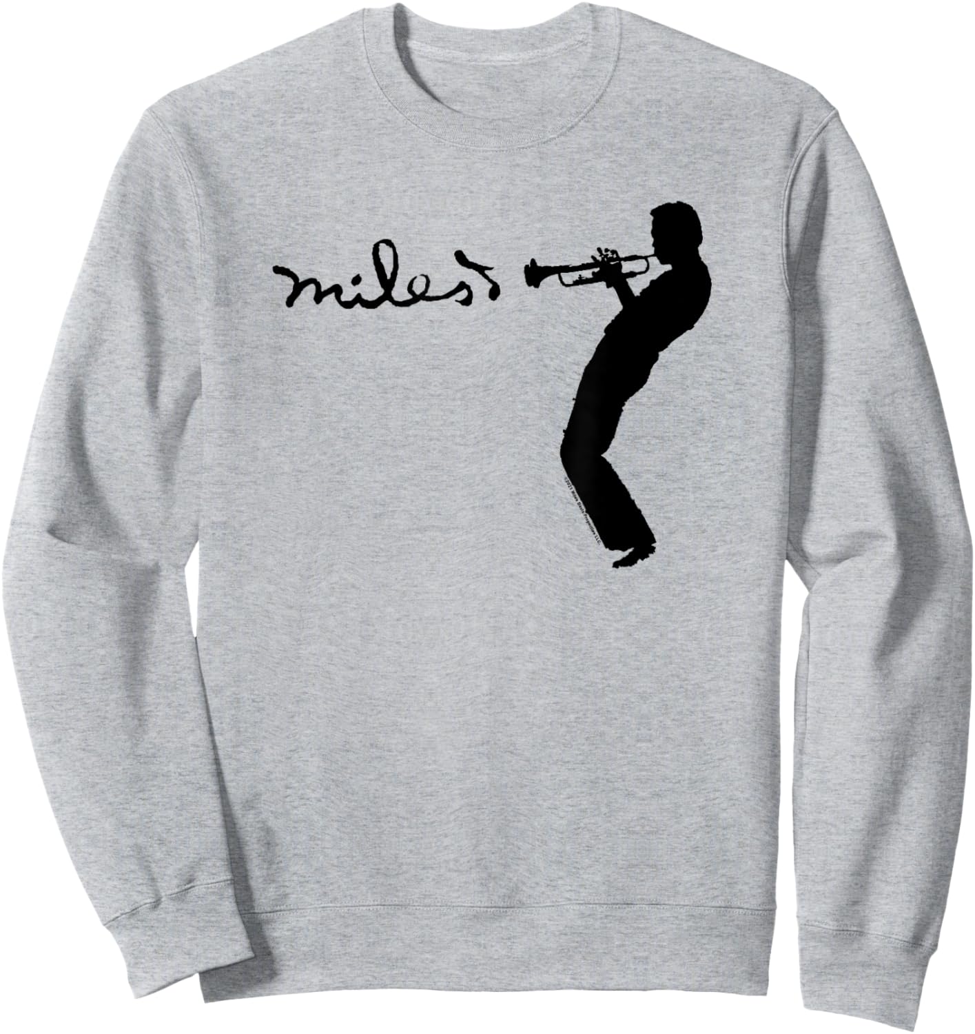Miles Davis Groovin' Black Type Sweatshirt - Sweatshirt | Ash