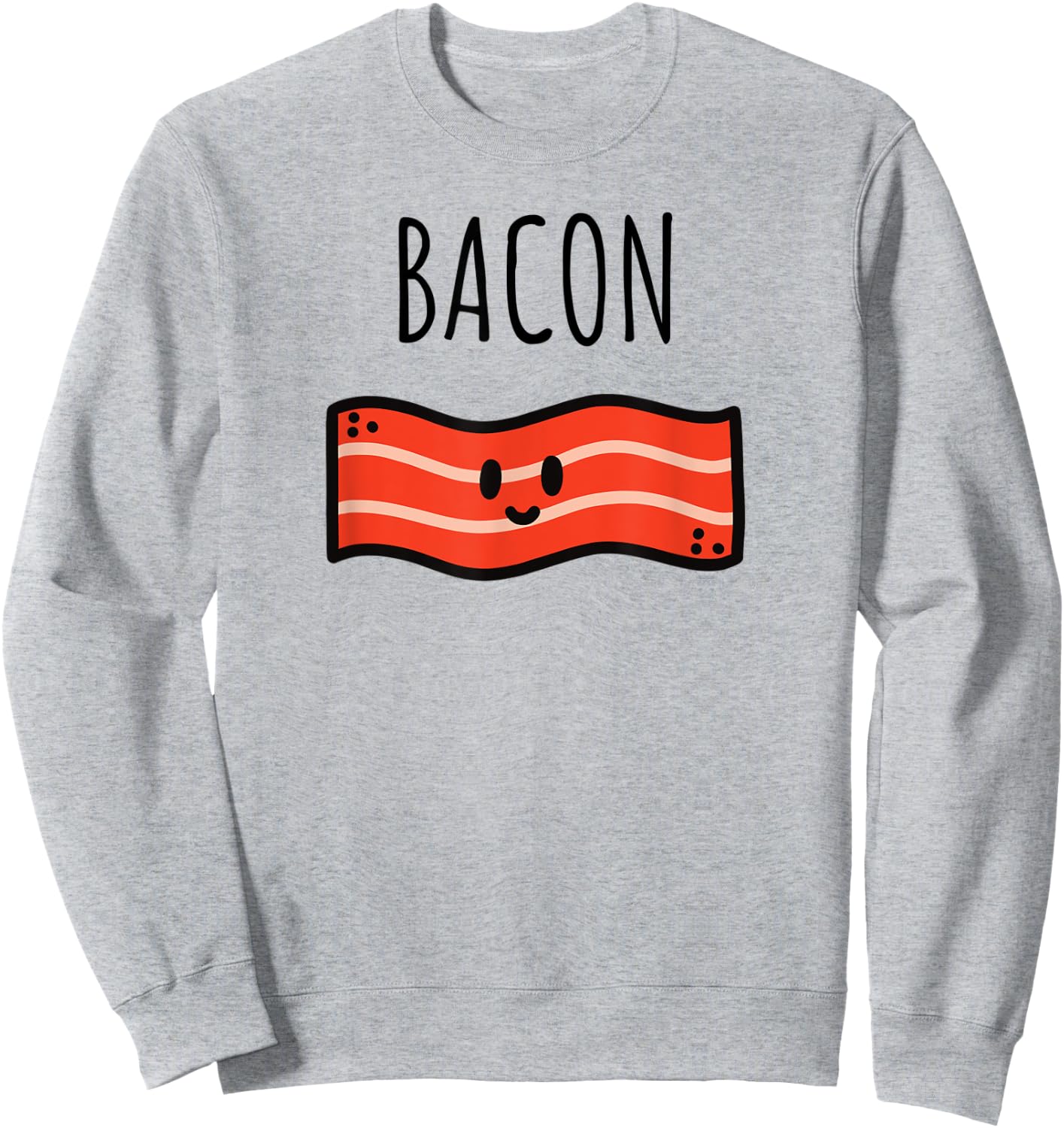 Bacon and Eggs Matching couple costume BFF Halloween funny Sweatshirt - Sweatshirt | Ash