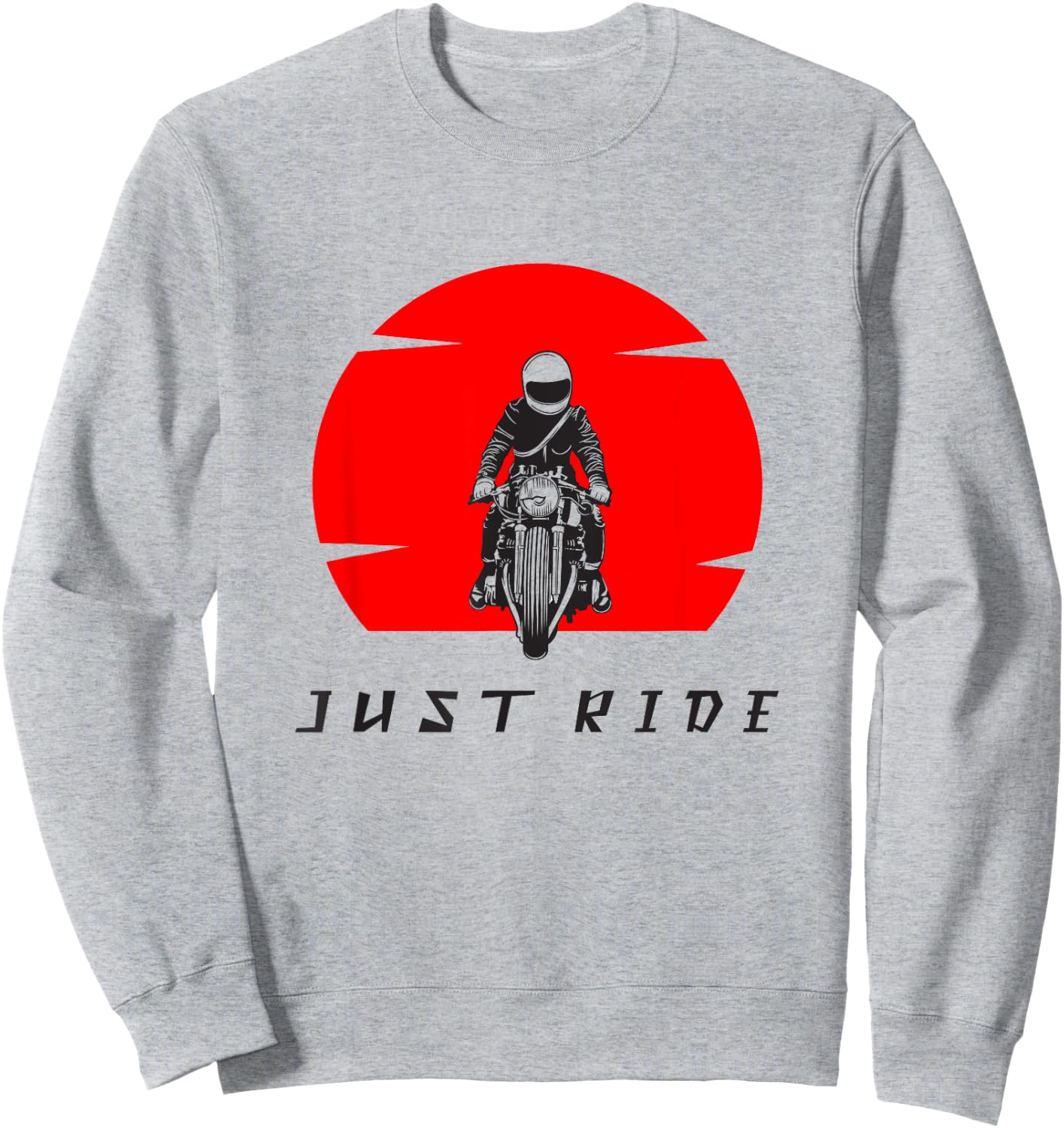 Motorcycle Sweatshirt - Sweatshirt | Ash