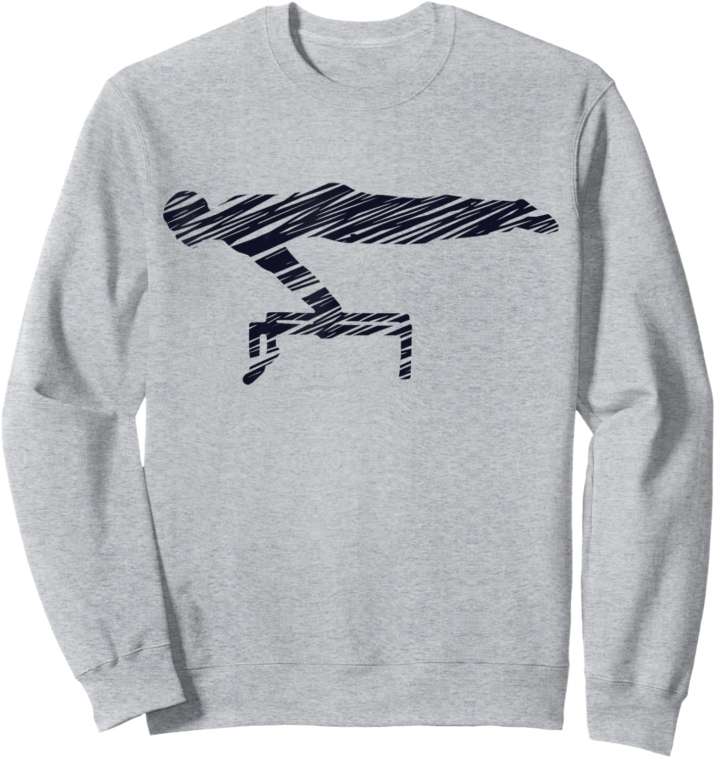 Motif gymnastics gymnast gymnastics fan vintage Sweatshirt - Sweatshirt | Ash