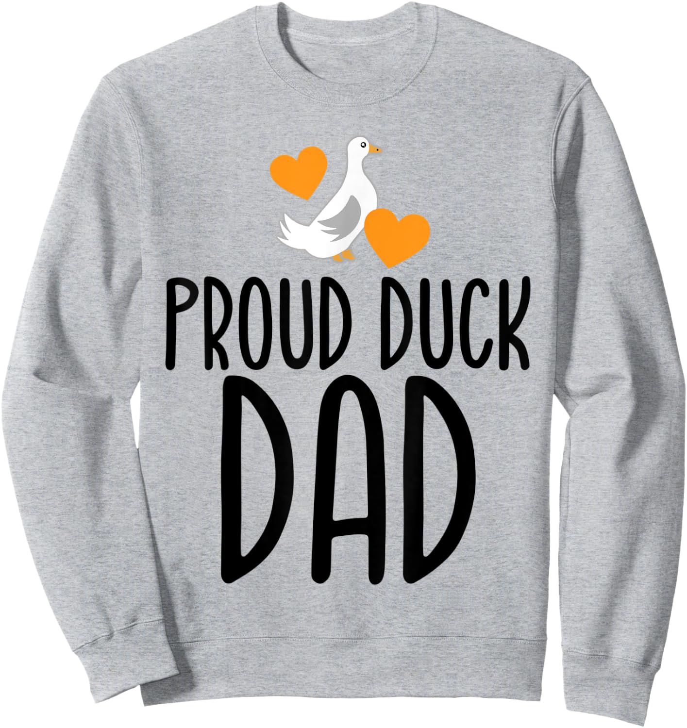Duck Dad Sweatshirt - Sweatshirt | Ash