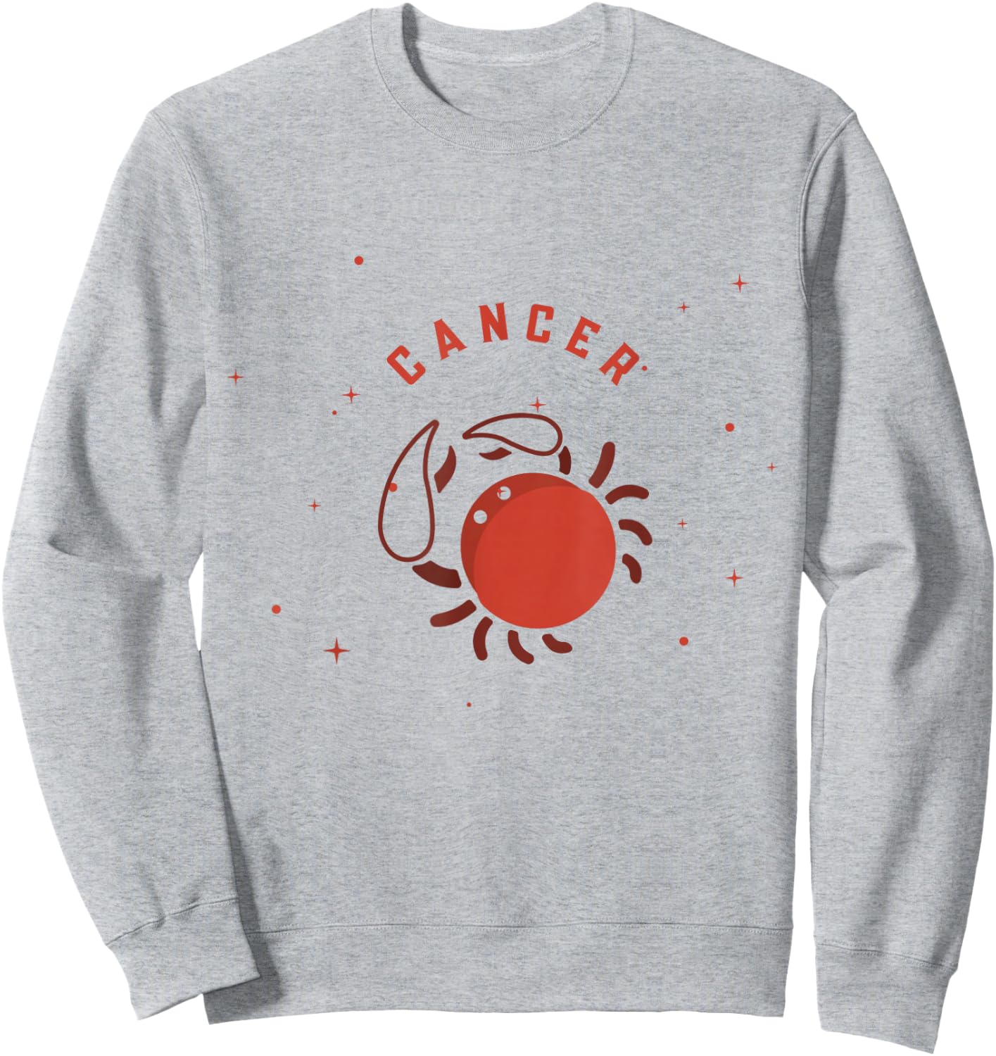 Cancer Zodiac Sign Zodiac Sign Sweatshirt - Sweatshirt | Ash
