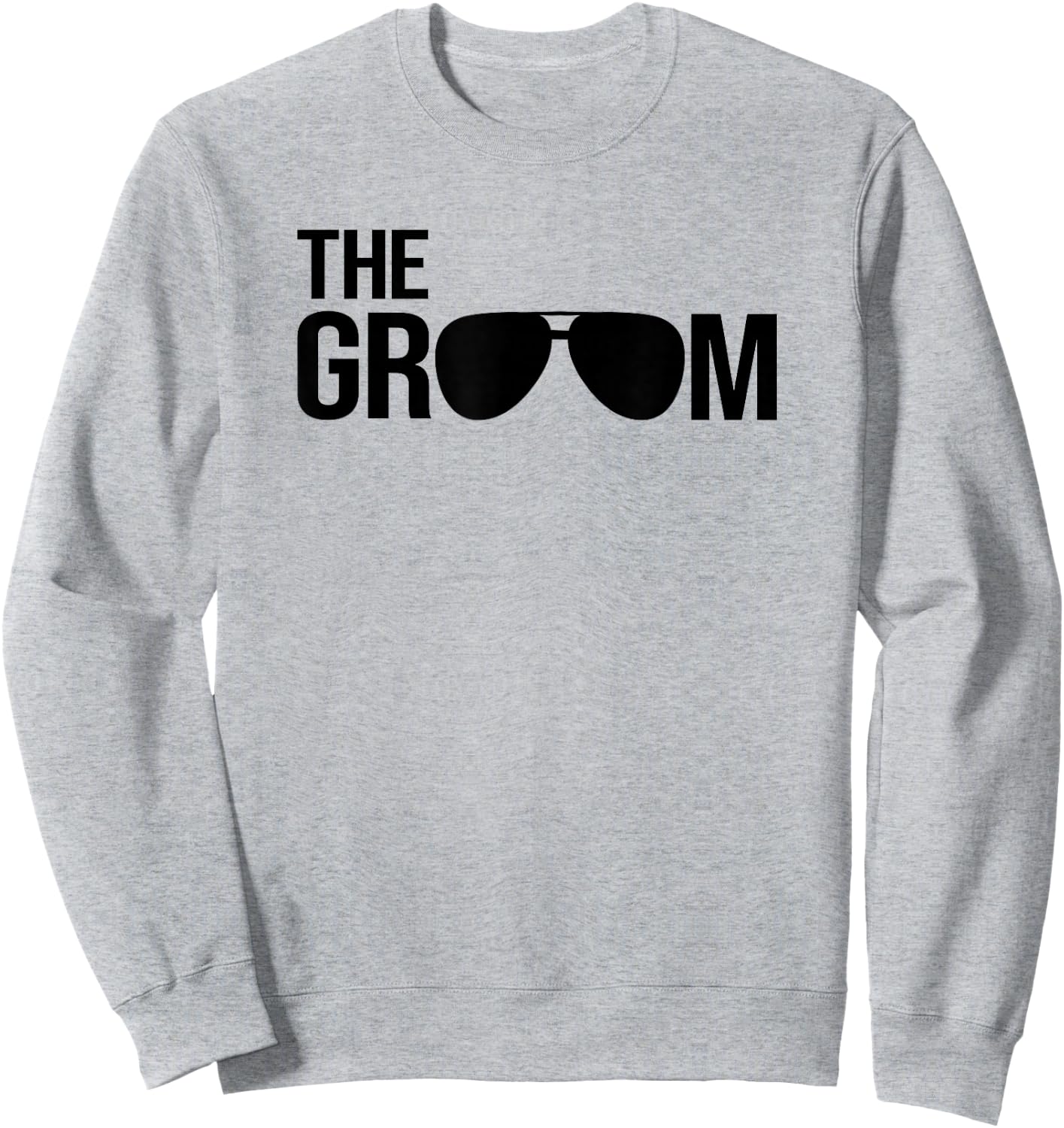 The Groom Bachelor Party Cool Sunglasses White Sweatshirt - Sweatshirt | Ash