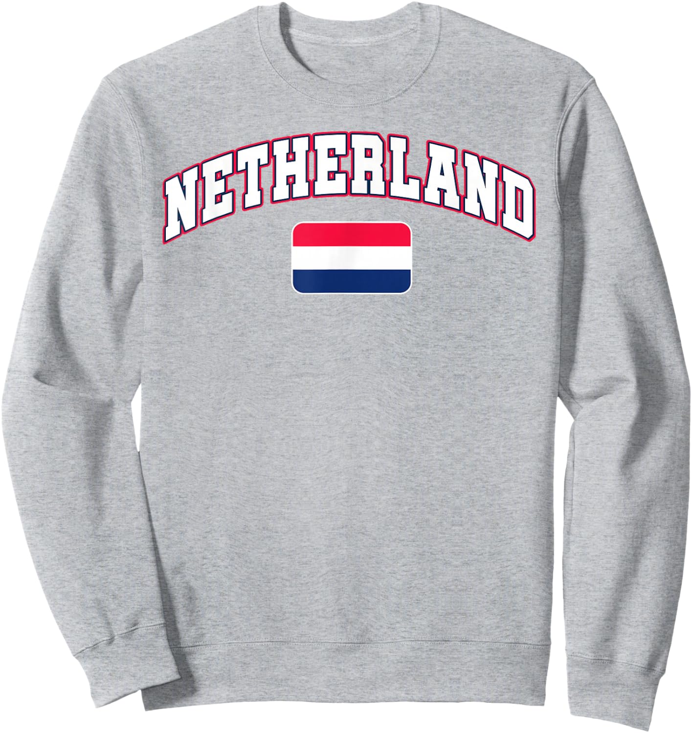 Netherland Flag Nederland Pride Design Sweatshirt - Sweatshirt | Ash
