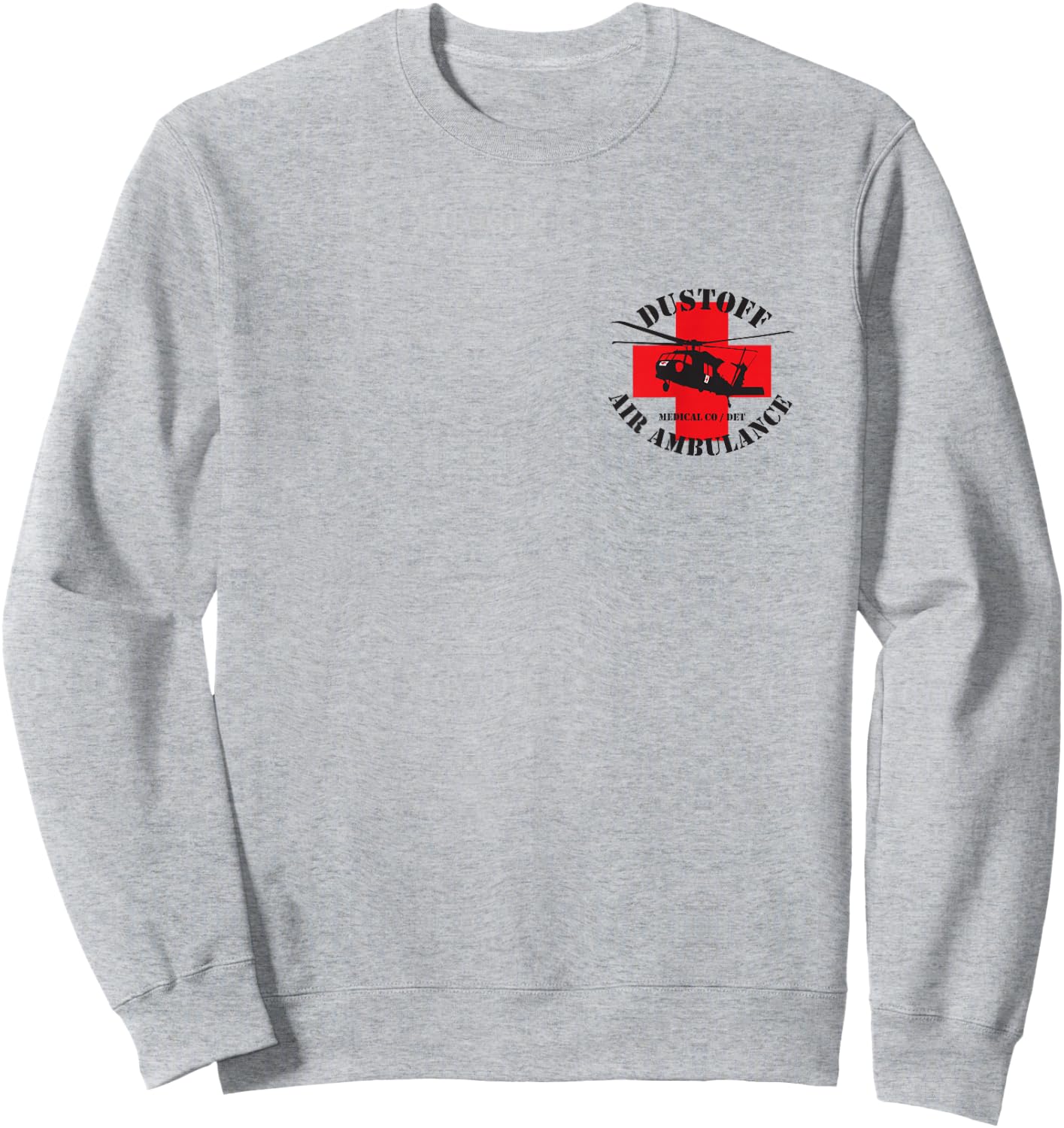Dustoff Air Ambulance Sweatshirt - Sweatshirt | Ash