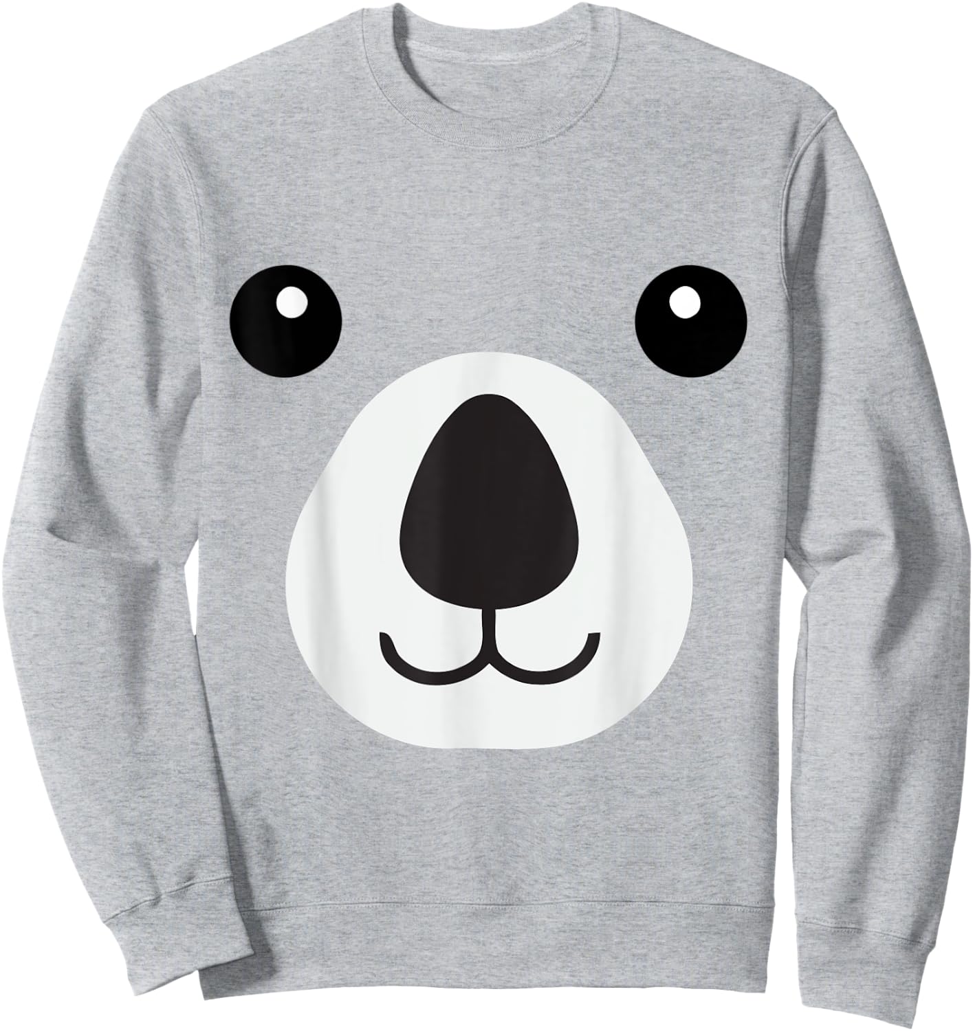 DIY Halloween Costume Grey Koala Costume for Kids Adults Sweatshirt - Sweatshirt | Ash