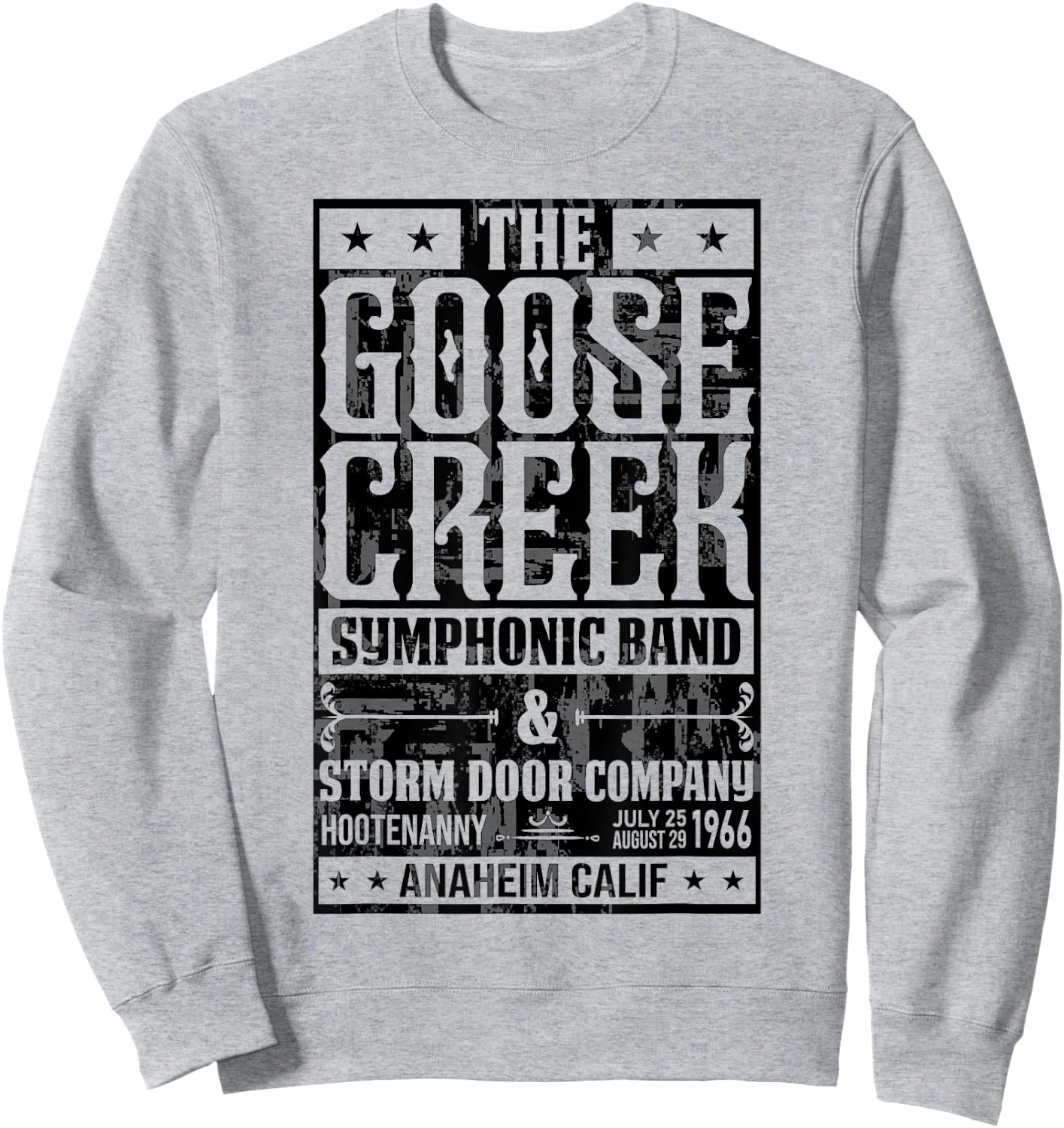 The Goose Creek Symphonic Band & Storm Door Company Sweatshirt - Sweatshirt | Ash