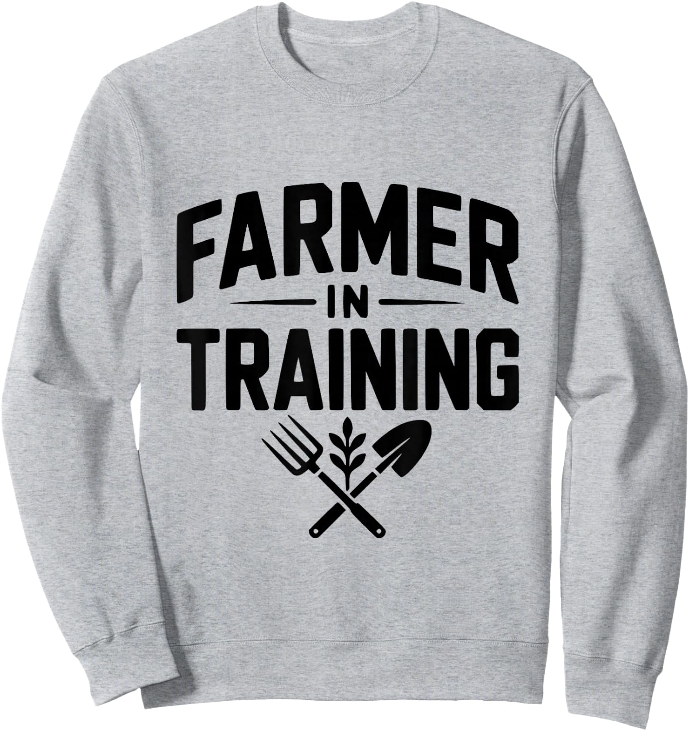Future Farmer in Training Cute Farm Animal Lover Sweatshirt - Sweatshirt | Ash