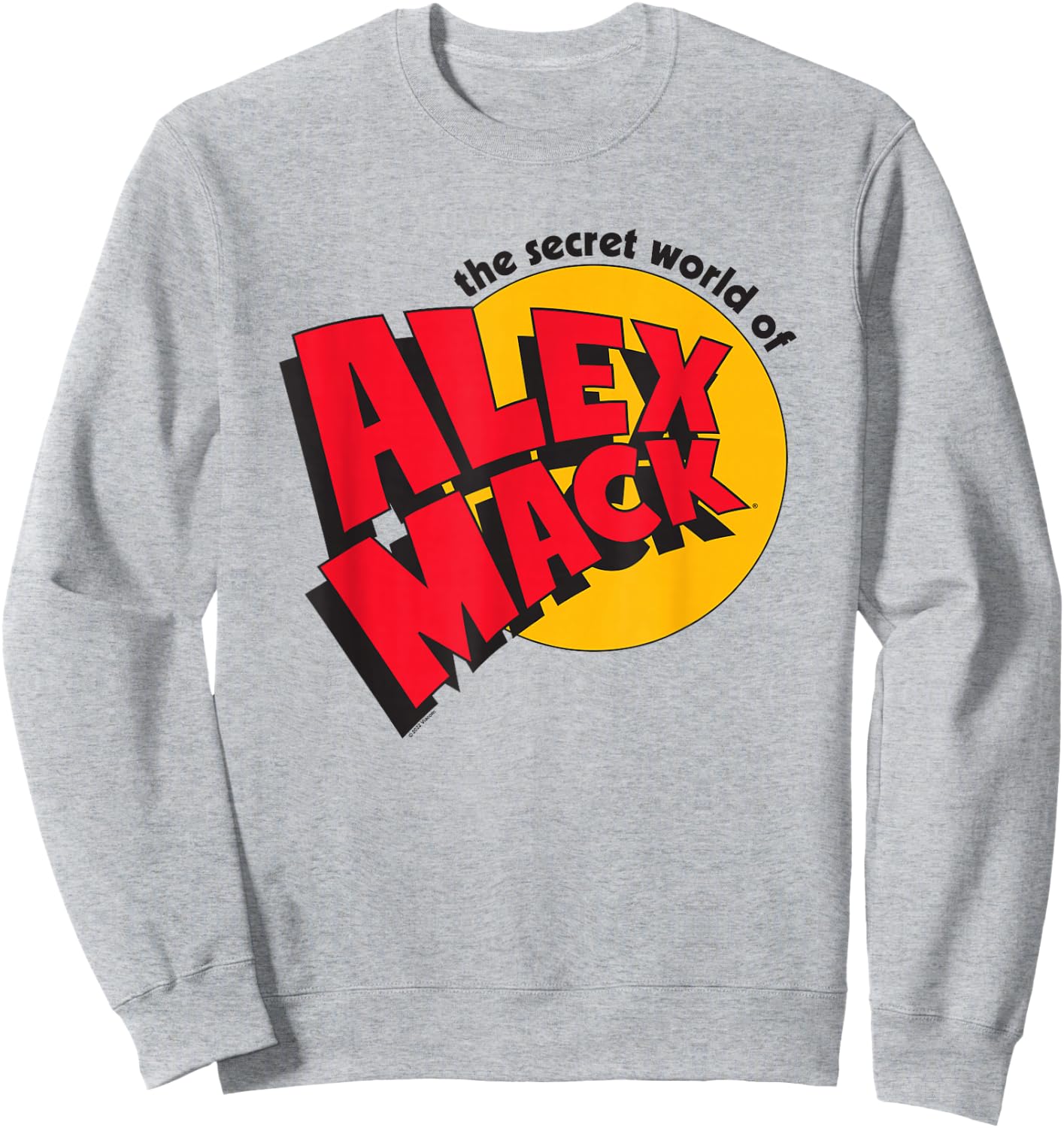 The Secret World of Alex Mack Logo Sweatshirt - Sweatshirt | Ash