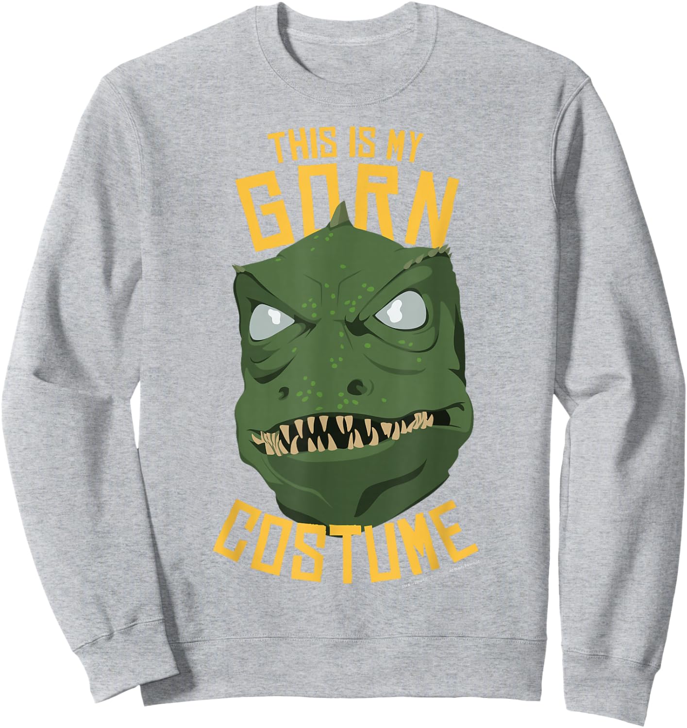 Star Trek This Is My Gorn Costume Halloween Sweatshirt - Sweatshirt | Ash