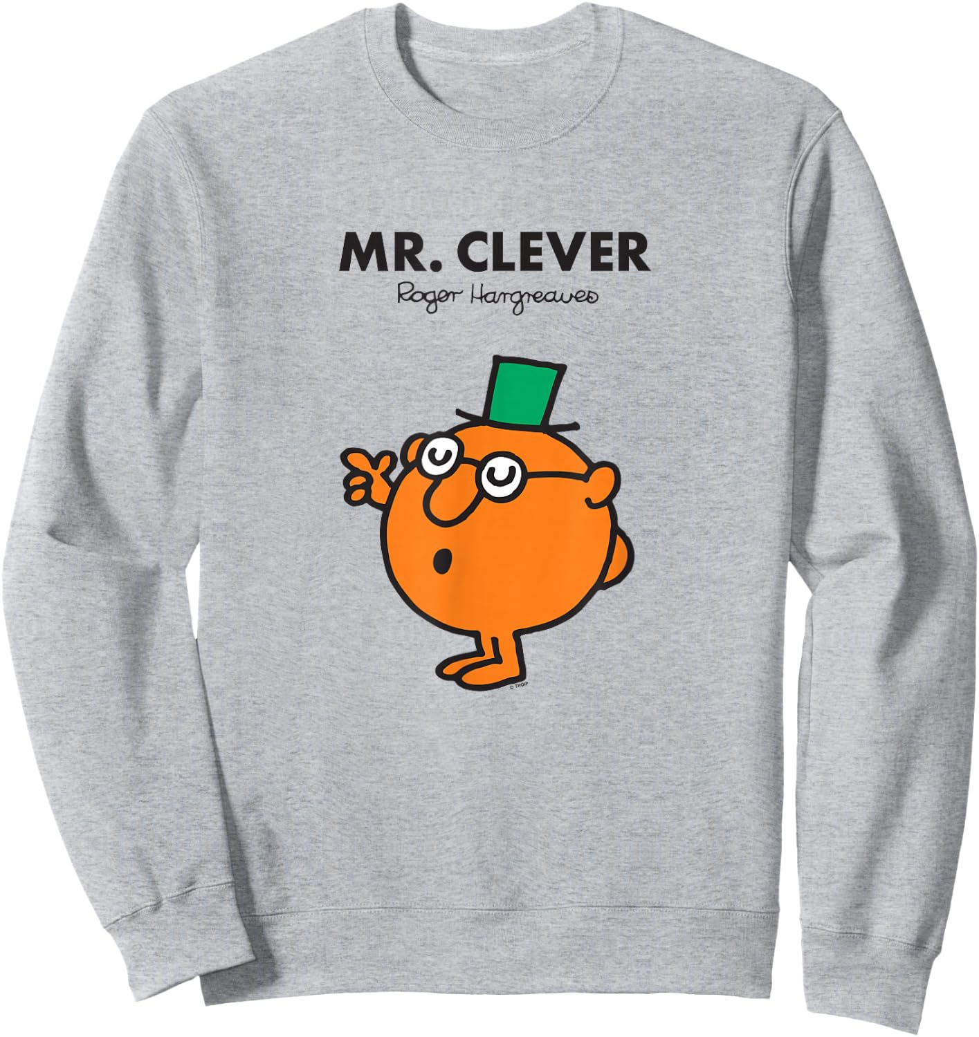 Mr. Men Mr. Clever Sweatshirt - Sweatshirt | Ash