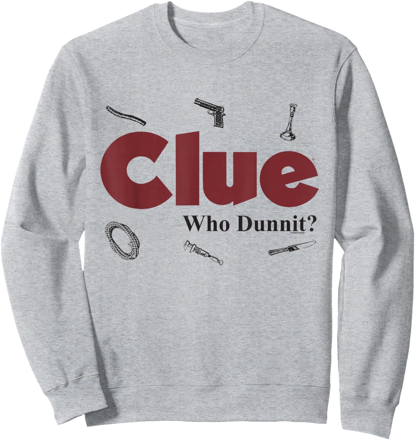 Clue Who Dunnit? Sweatshirt - Sweatshirt | Ash