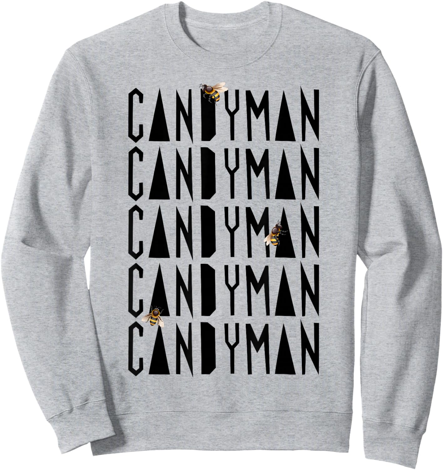 Candyman Bees Funny Urban Legend Scary Halloween Sweatshirt - Sweatshirt | Ash