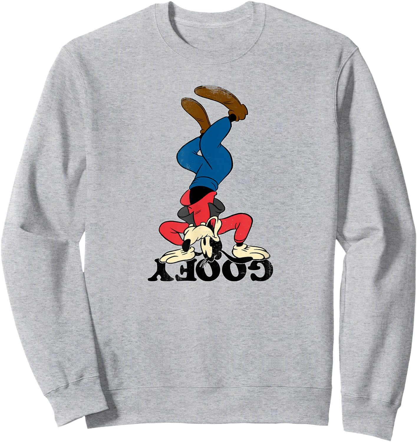 Disney - Goofy Handstand Sweatshirt - Sweatshirt | Ash