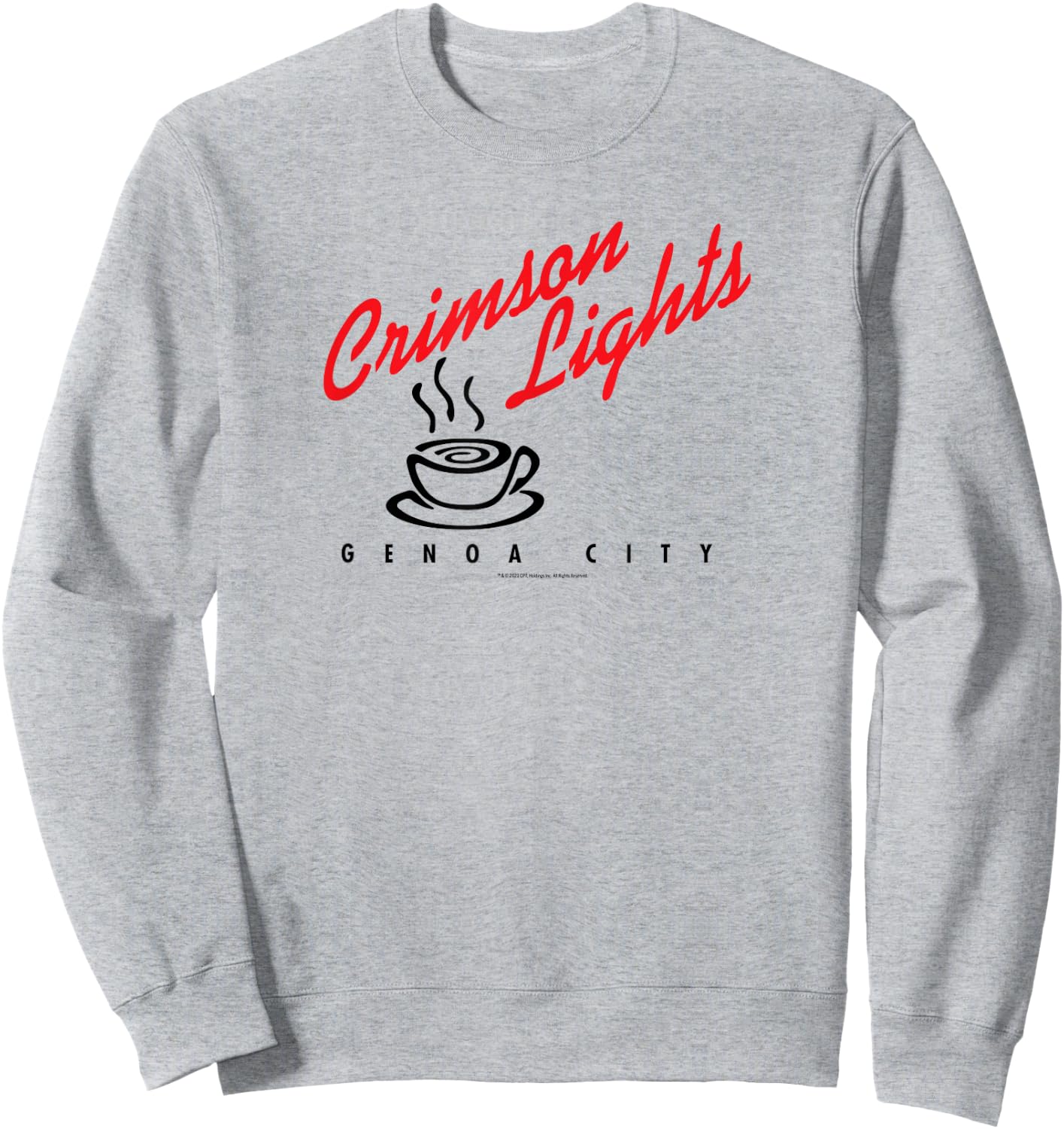 The Young and the Restless Crimson Lights Sweatshirt - Sweatshirt | Ash