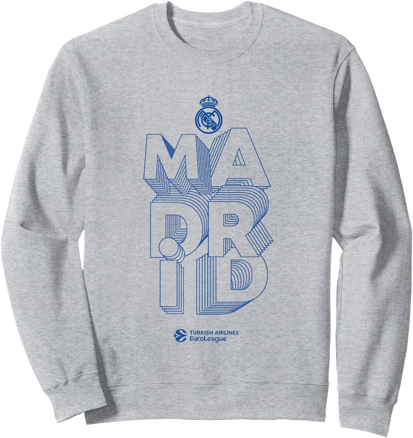 Real Madrid Collection Blue Logo Sweatshirt - Sweatshirt | Ash