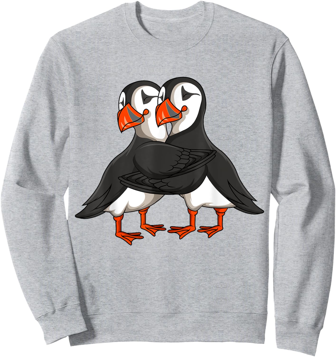 Puffin Lover Kids Girls Women Puffin Bird Sweatshirt - Sweatshirt | Ash
