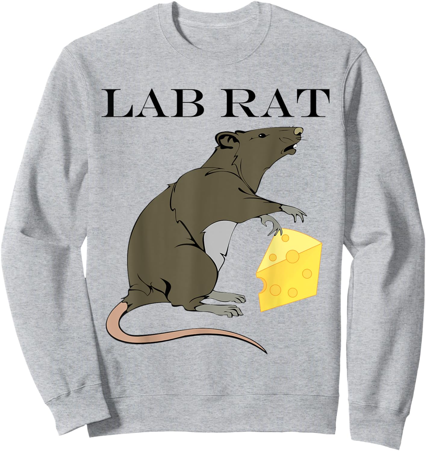 Funny Lab Rat Halloween Costume Sweatshirt - Sweatshirt | Ash