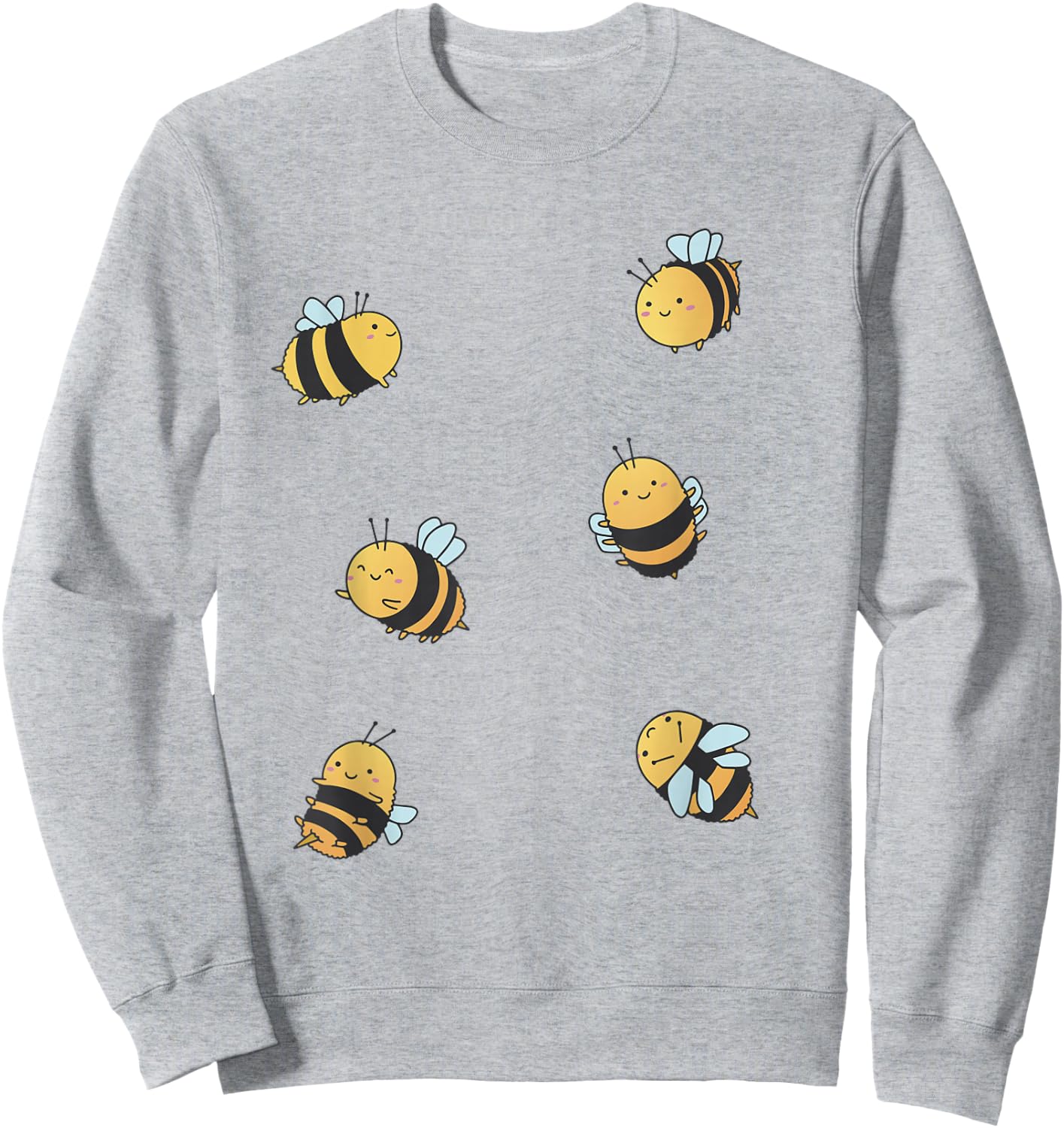 Children Wild Bee I Kids Bumble Bee I Bee Small Sweatshirt - Sweatshirt | Ash