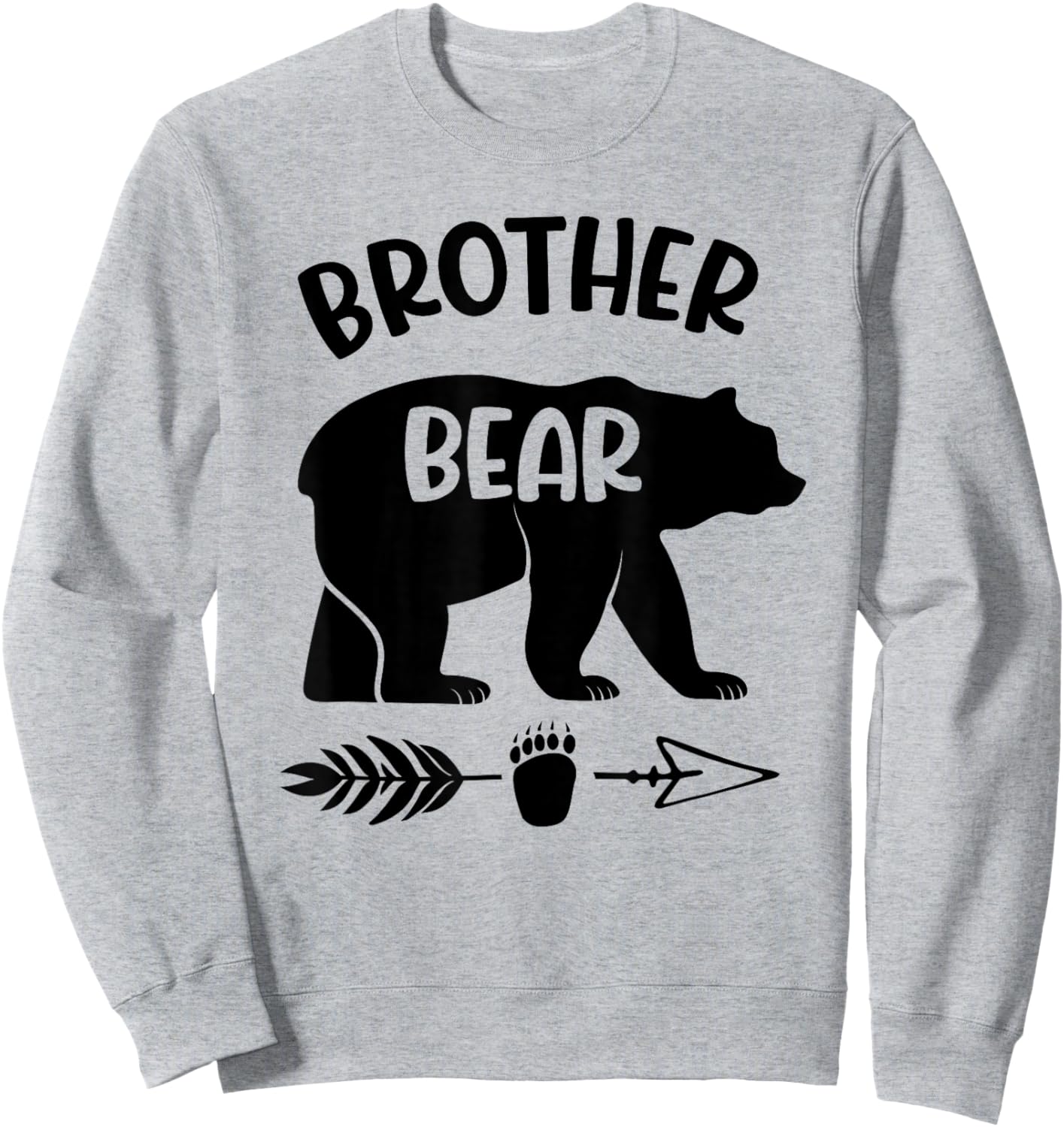 Brother Bear – Bold Family and Adventure Design Sweatshirt - Sweatshirt | Ash