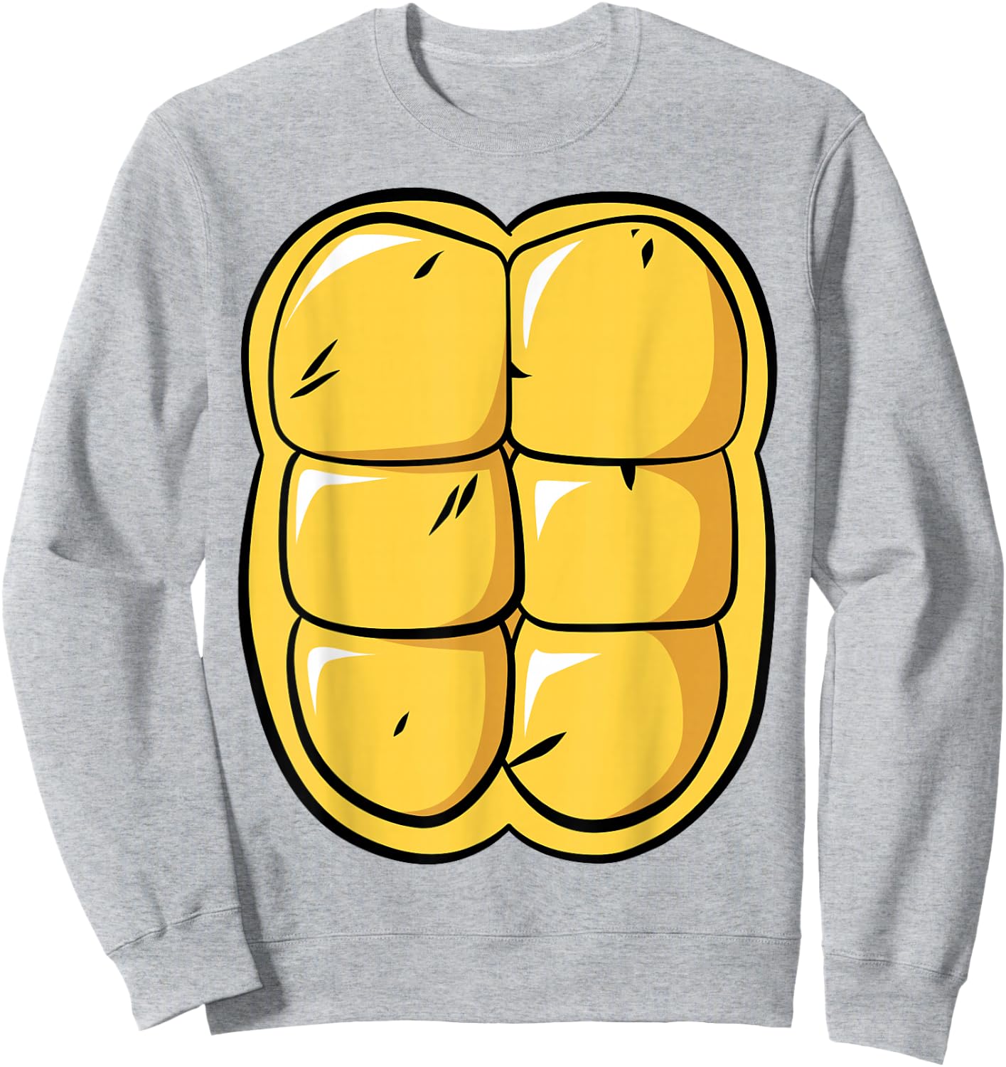 Cool Turtle Belly & Back - Kids Costume - Cute Halloween Sweatshirt - Sweatshirt | Ash