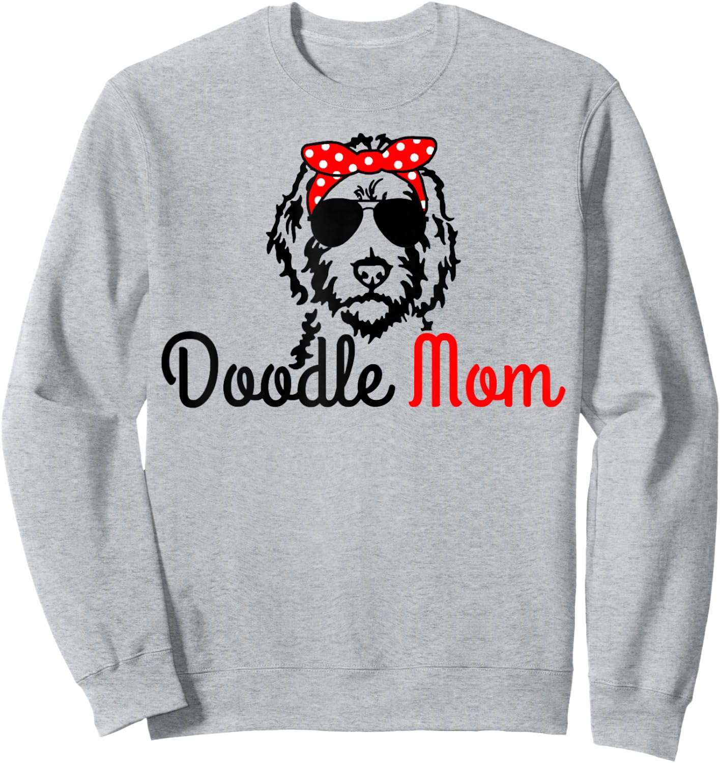 Doodle Mom Goldendoodle Labradoodle Dog Small Sweatshirt - Sweatshirt | Ash