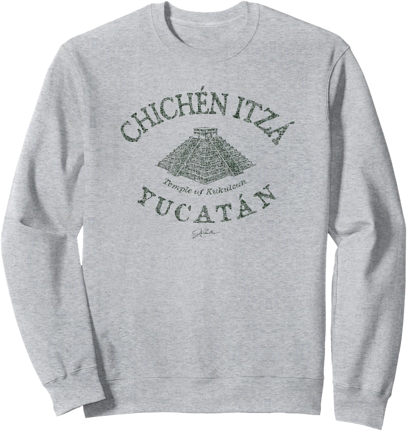 JCombs: Chichen Itza, Yucatan, Mexico Sweatshirt - Sweatshirt | Ash