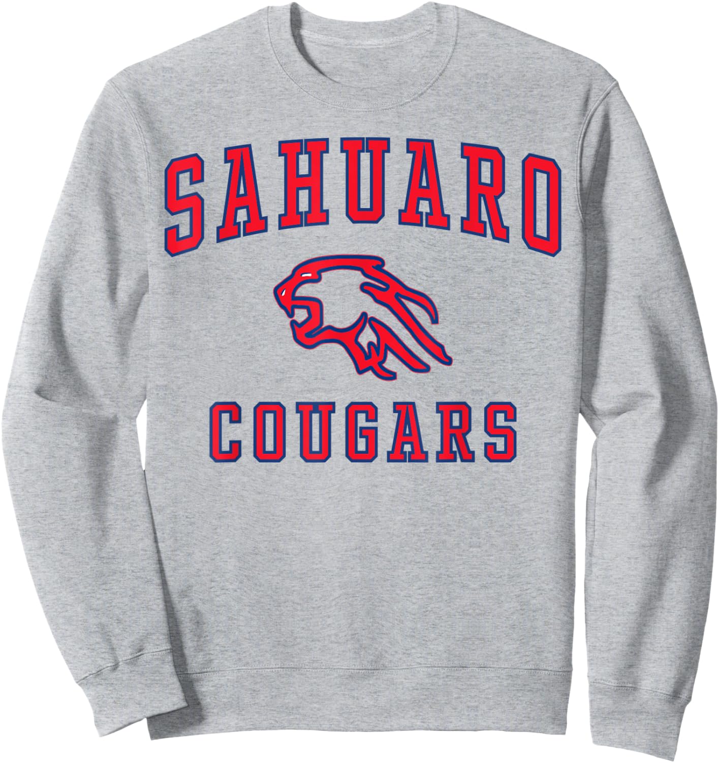 Sahuaro High School Cougars C1 Sweatshirt - Sweatshirt | Ash