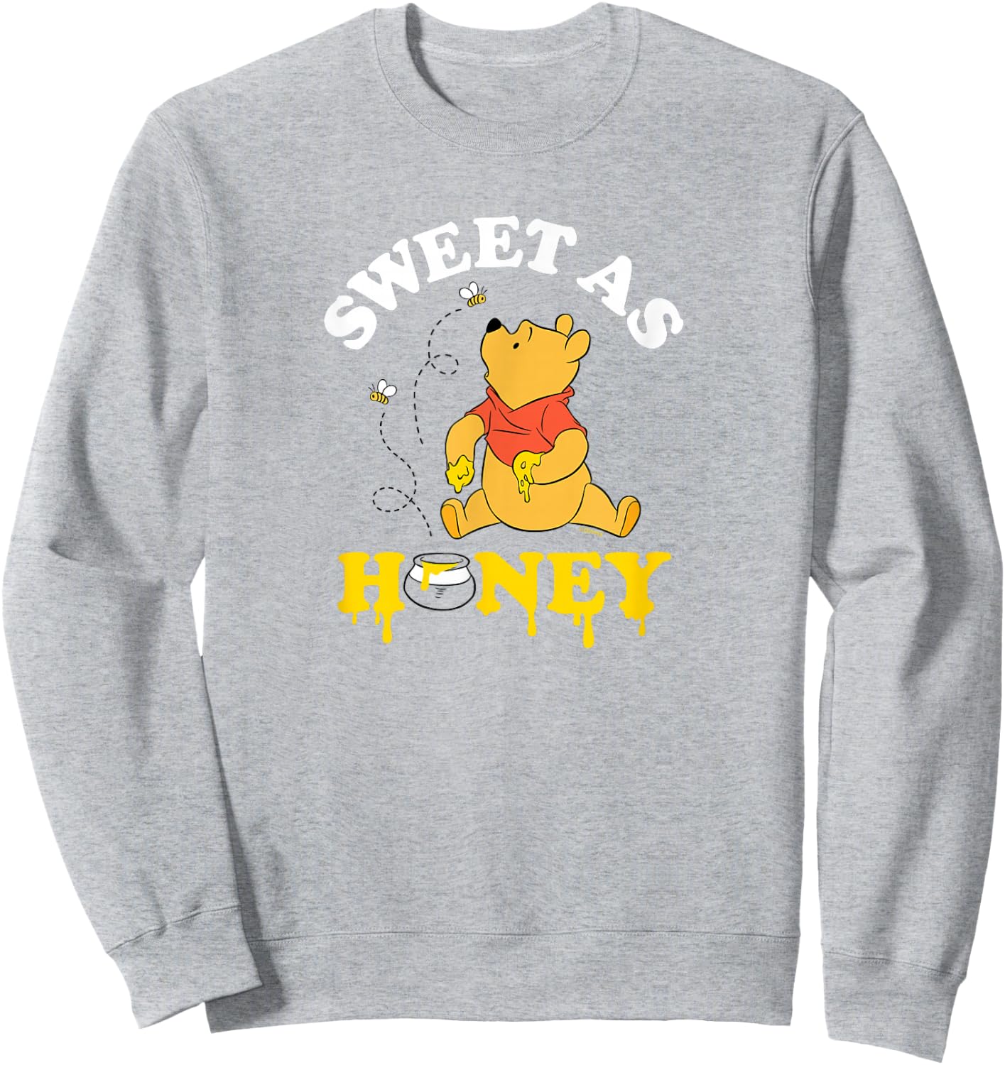 Winnie the Pooh - Sweet as Honey Sweatshirt - Sweatshirt | Ash